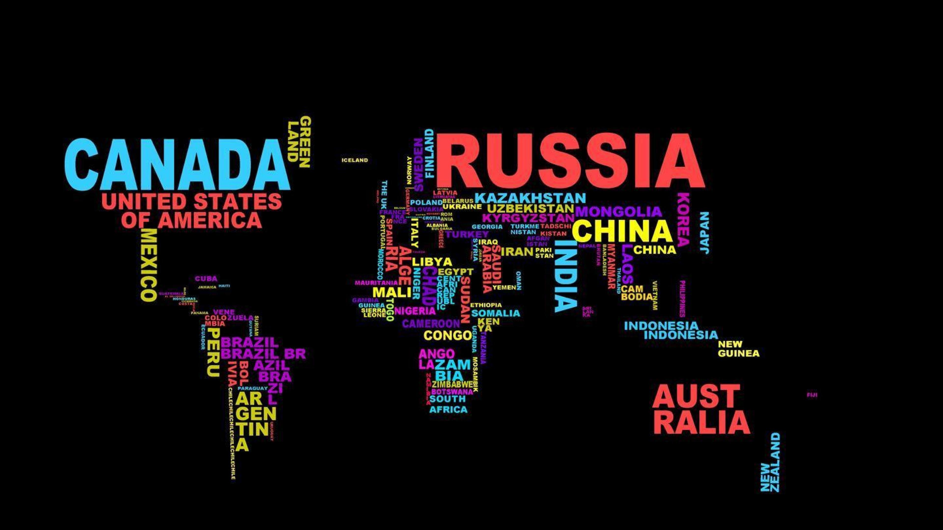 3840x2160 Free download Russia Typography Map Word clouds Colorful HD Wallpaper [] for your Desktop, Mobile & Tablet. Explore Cool Word Background. Love Word Wallpaper, Funny Word Wallpaper, Priya Word Wallpaper, Desktop