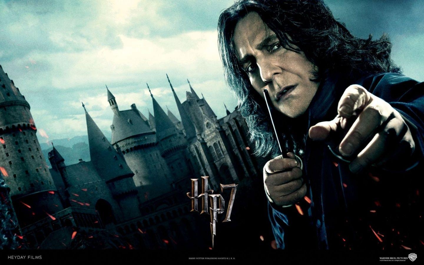 1440x900 Harry Potter and the Deathly Hallows: Severus Snape wallpaper, Desktop