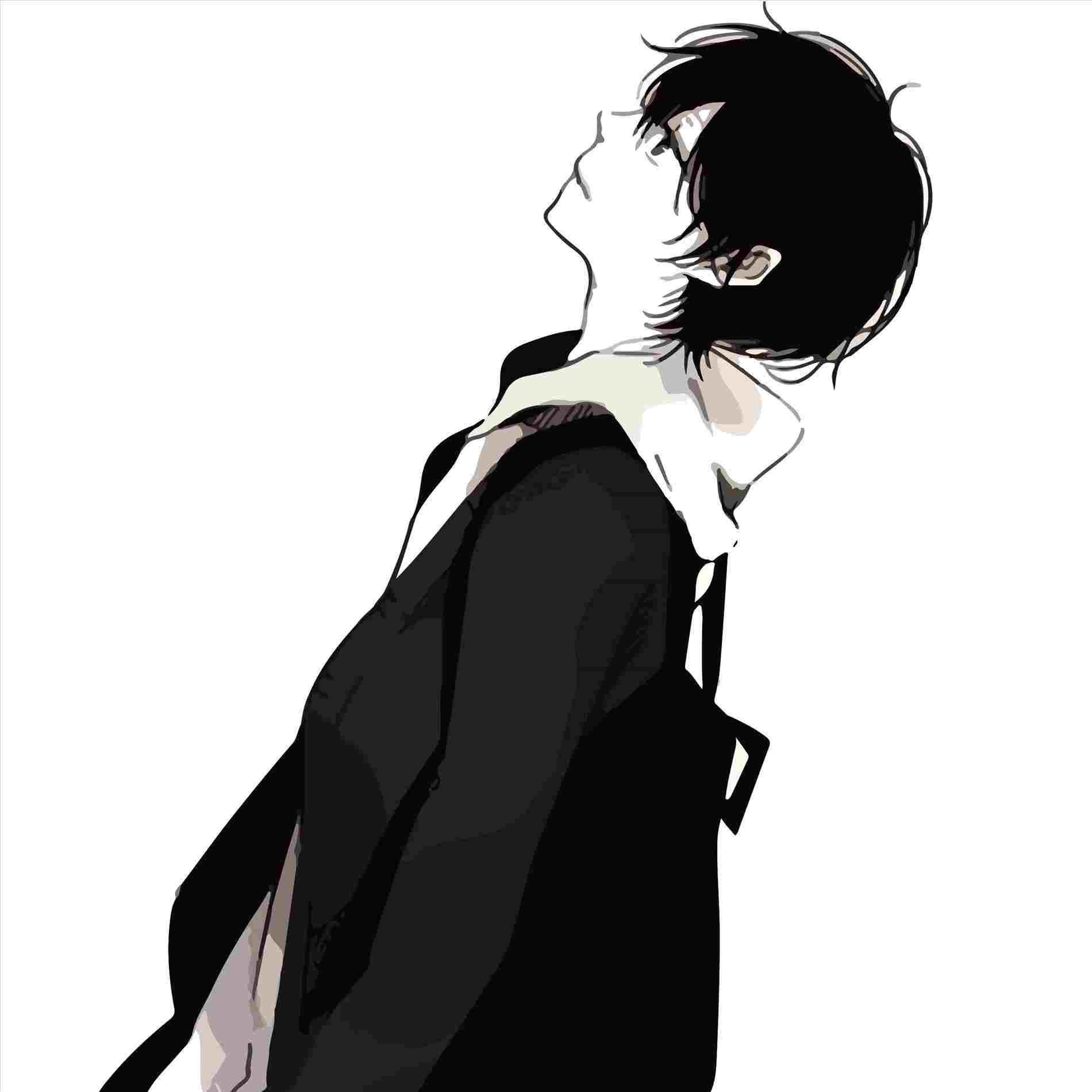 1900x1900 Sad Boy Anime Wallpaper Free Sad Boy Anime Background, Phone