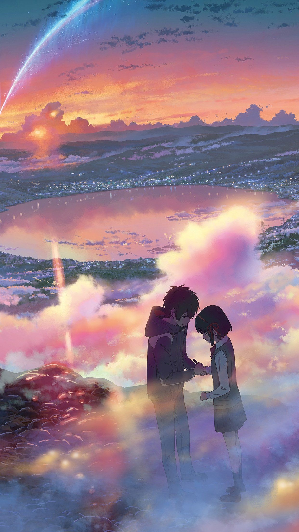 1250x2210 Yourname Anime Filme Illustration Art Android wallpaper. Kimi no, Phone