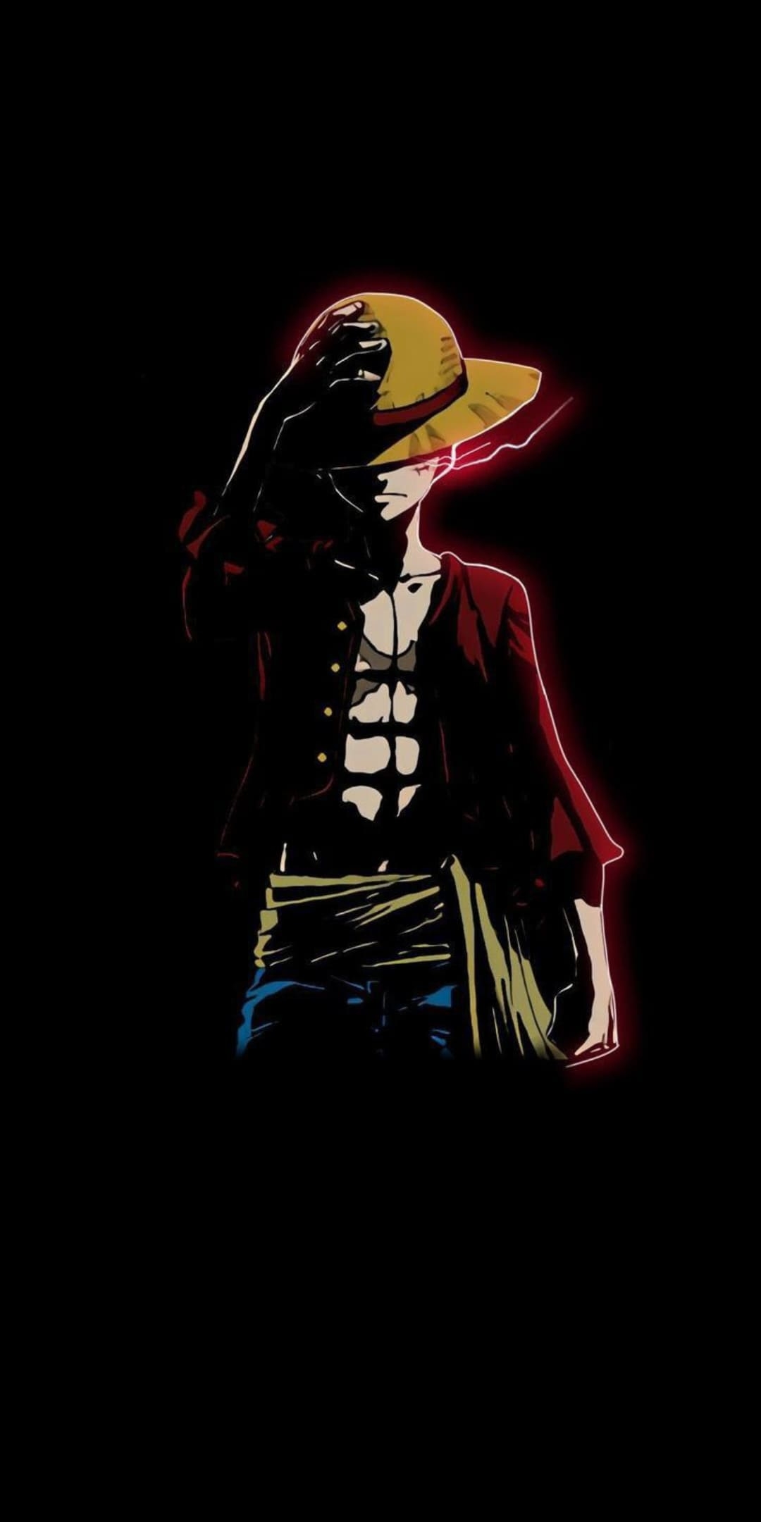 1080x2160 Monkey D Luffy Wallpaper, Phone