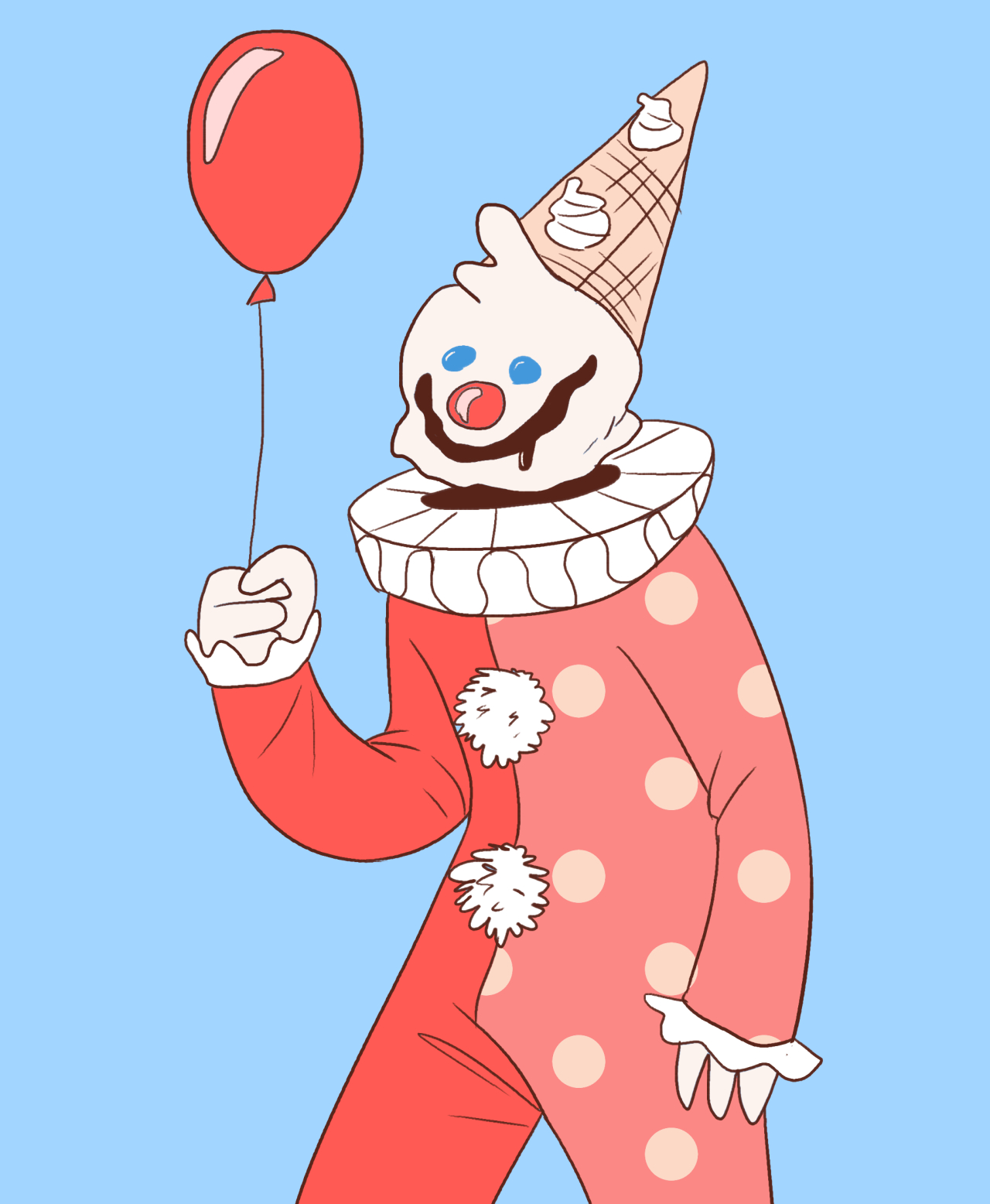 1280x1560 clowncore. Cute clown, Cute art, Character design inspiration, Phone