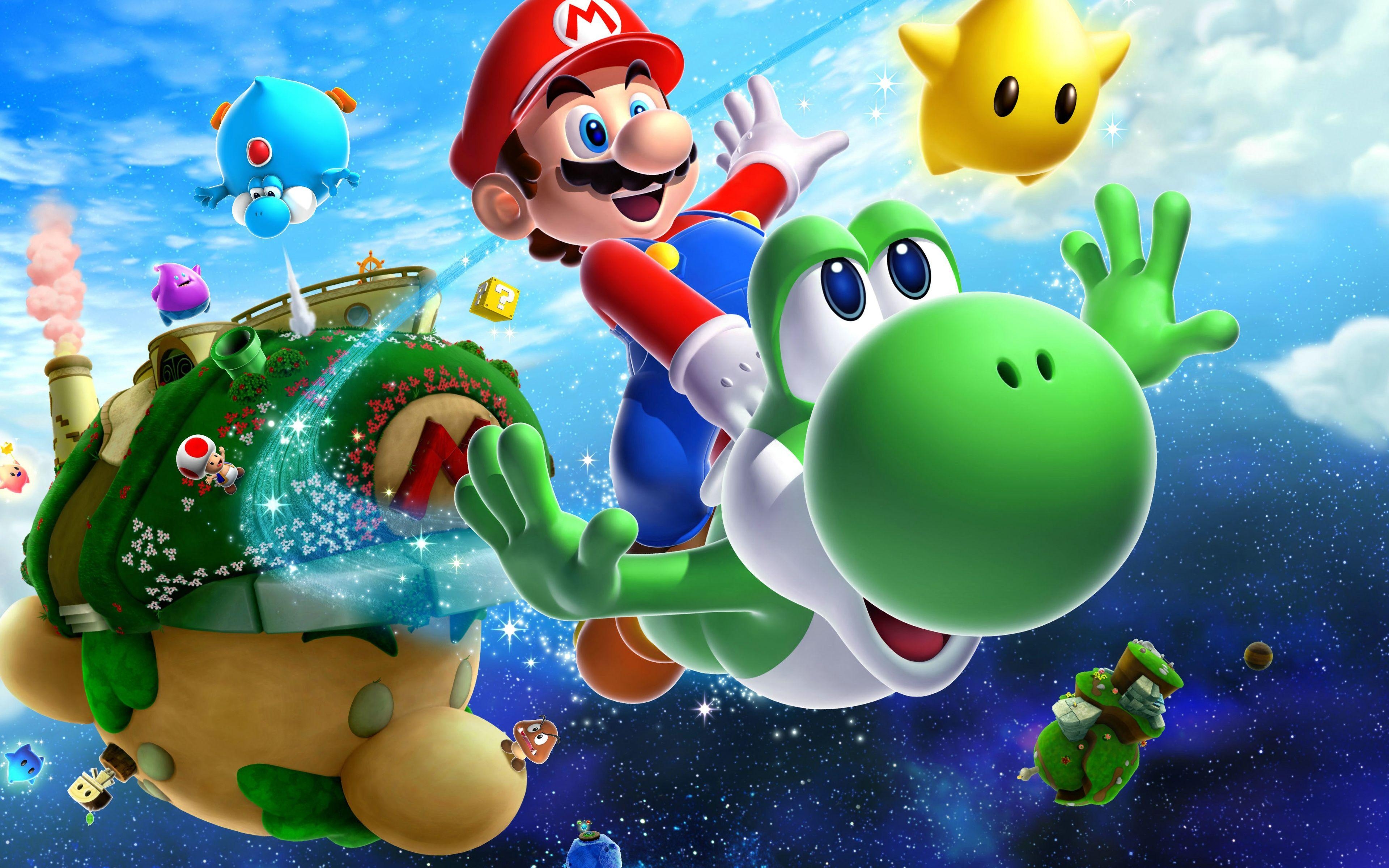 3840x2400 Super Mario 4K Wallpaper Free Super Mario 4K Background, Desktop