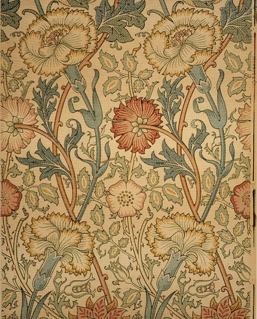 890x1100 ART & ARTISTS: William Morris wallpaper & textiles, Phone