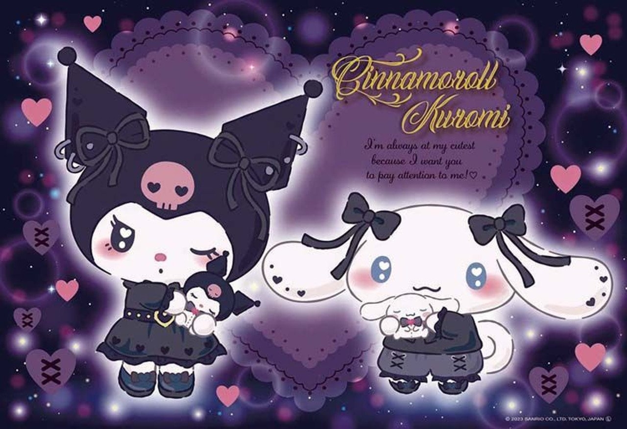 1280x880 Jigsaw Puzzle Sanrio Lovely Friends & Kuromi (300 Pieces), Desktop