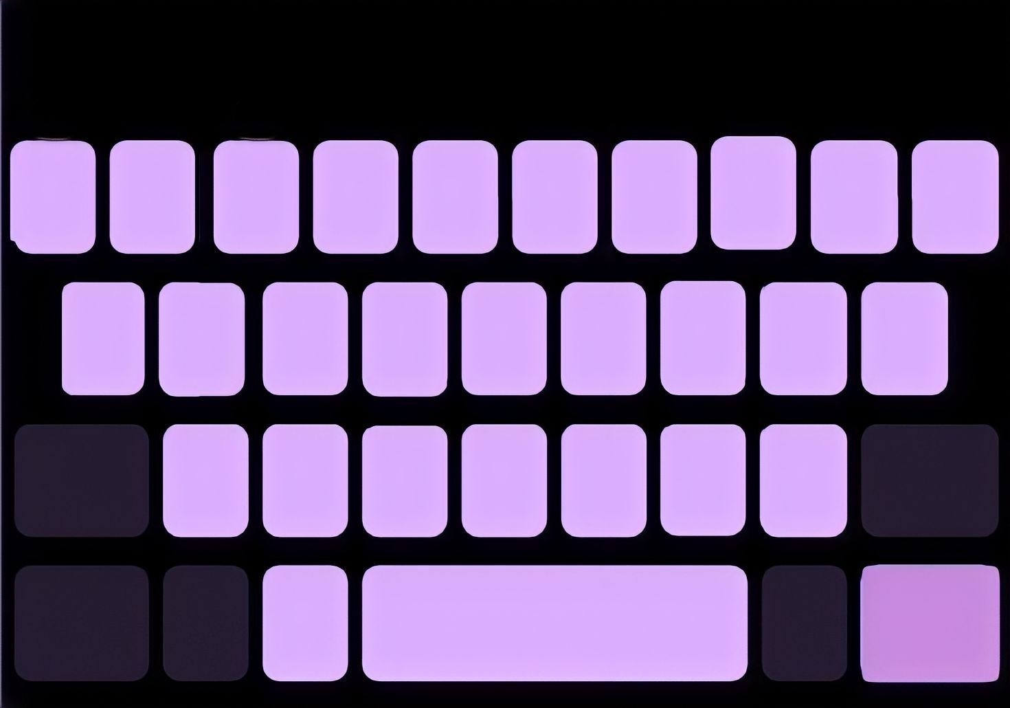 1470x1030 Gboard keyboard purple. Keyboard, Desktop