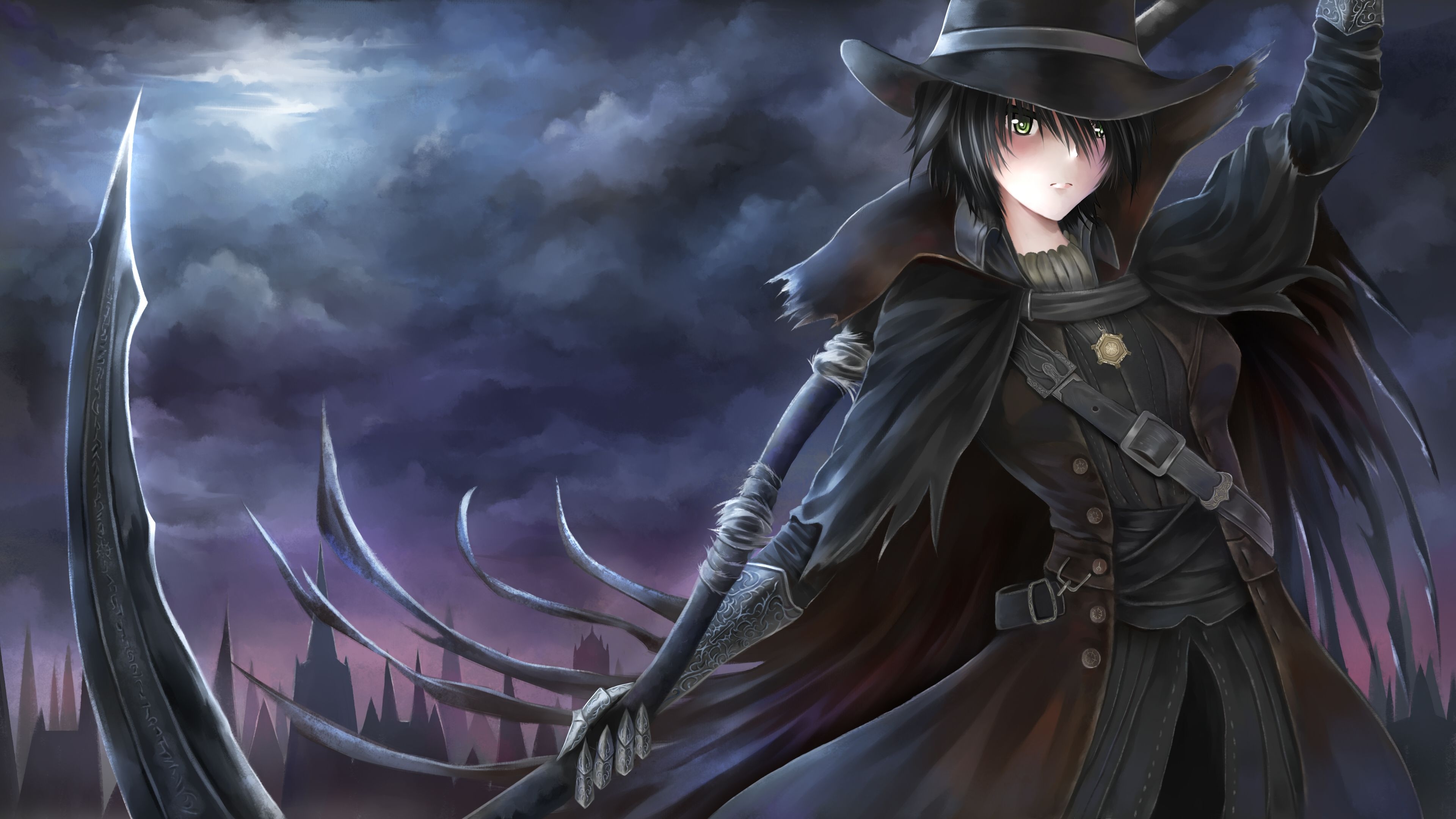 3840x2160 Bloodborne Anime Wallpaper 3588 HD Wallpaper Naruto, Desktop