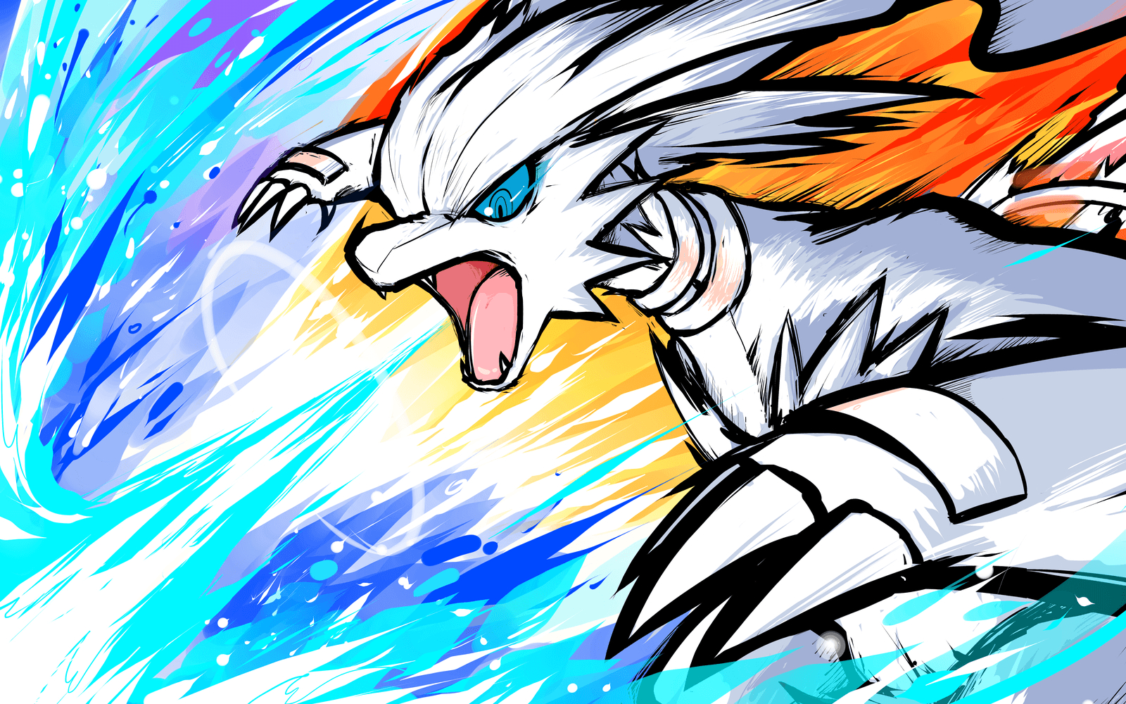 1600x1000 image of Reshiram Wallpaper - #SpaceHero, Desktop