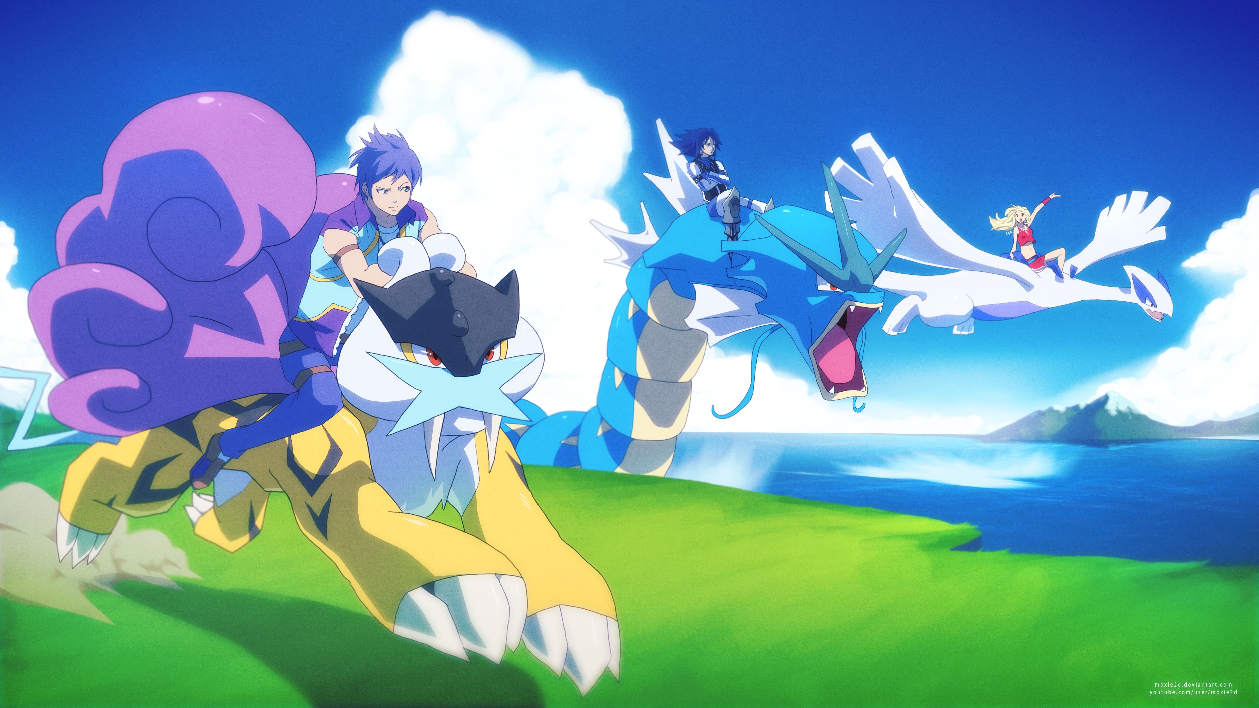 5120x2880 Lugia (Pokémon) HD Wallpaper and Background Image, Desktop