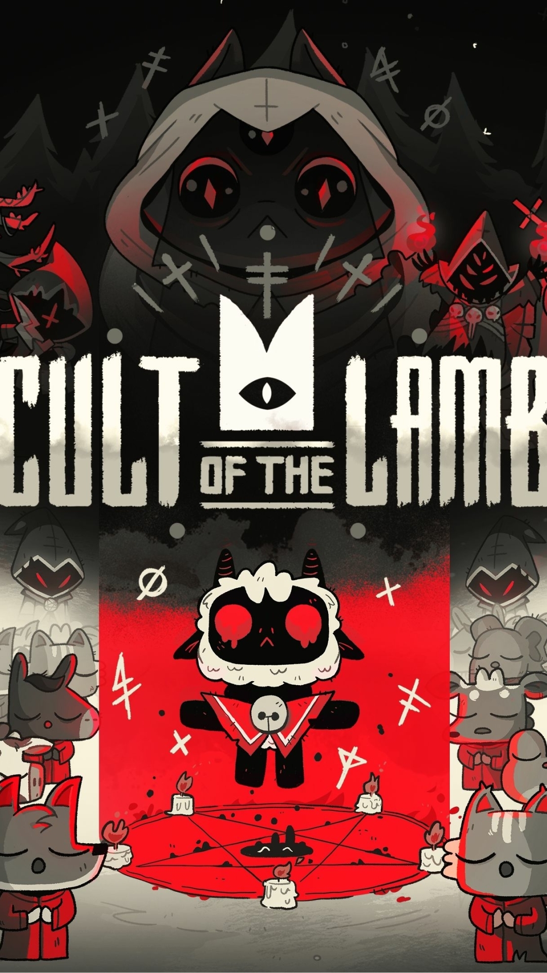 1080x1920 Cult of the Lamb Phone Wallpaper, Phone