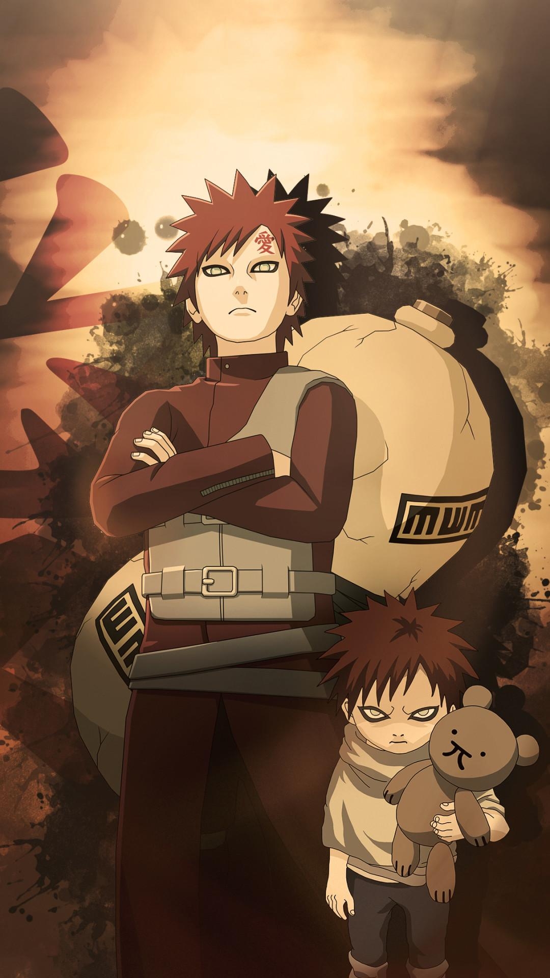 1080x1920 Naruto and Gaara Wallpaper, Phone