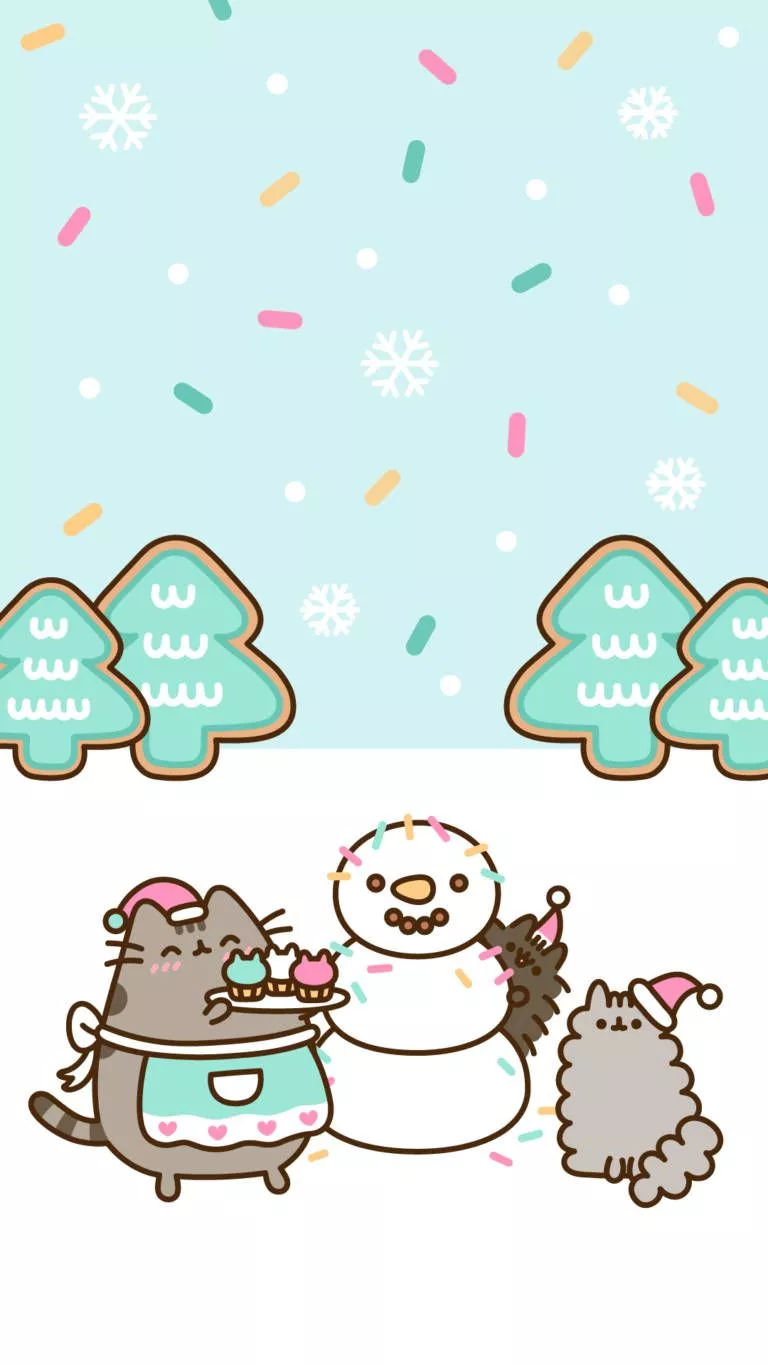 770x1370 Download free Kawaii HD Pusheen, Phone