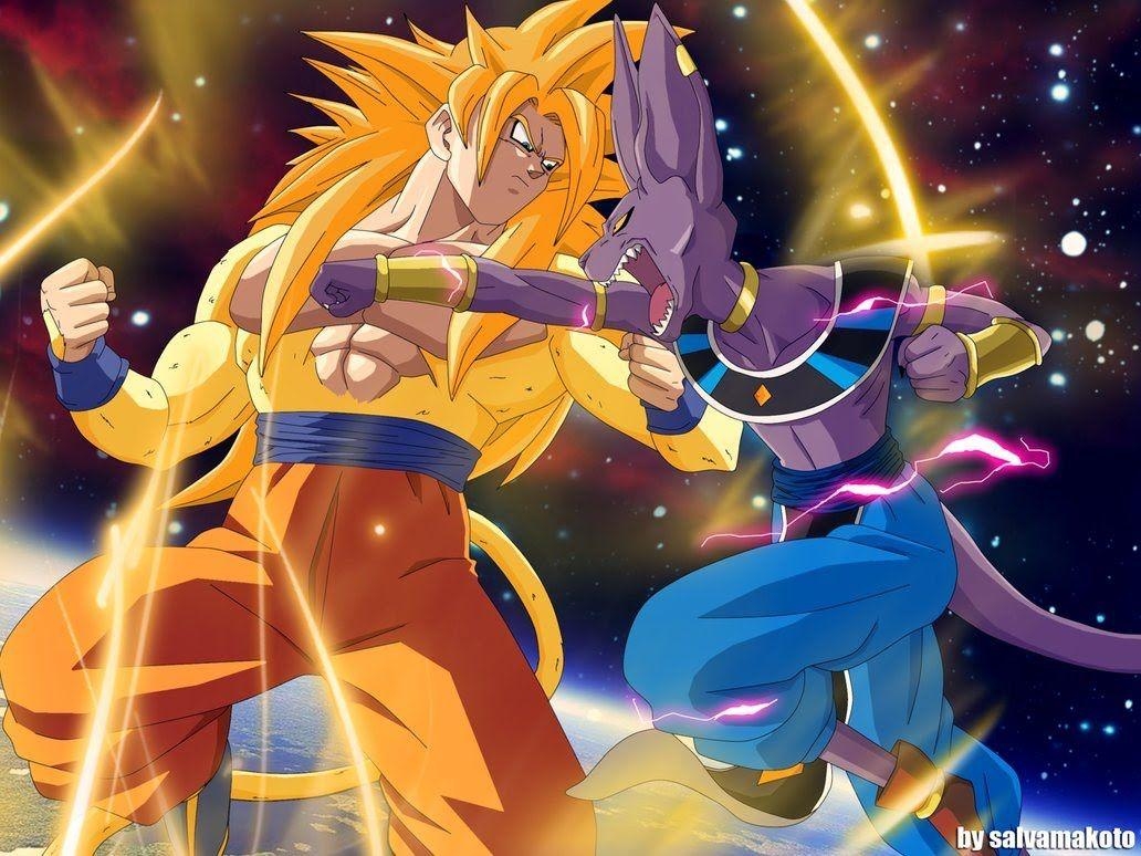 1040x780 Son Goku Vs Lord Beerus Wallpaper Wallpaper HD. Wallpaper, Desktop