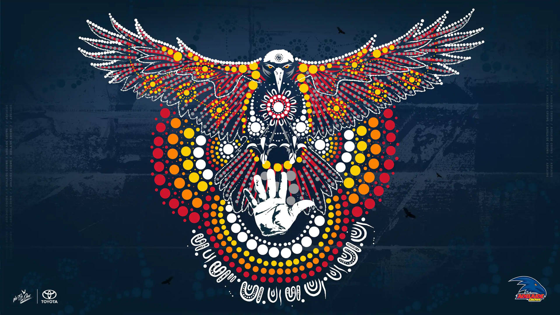 1920x1080 Download AFL Adelaide Crows Artwork Wallpaper, Desktop