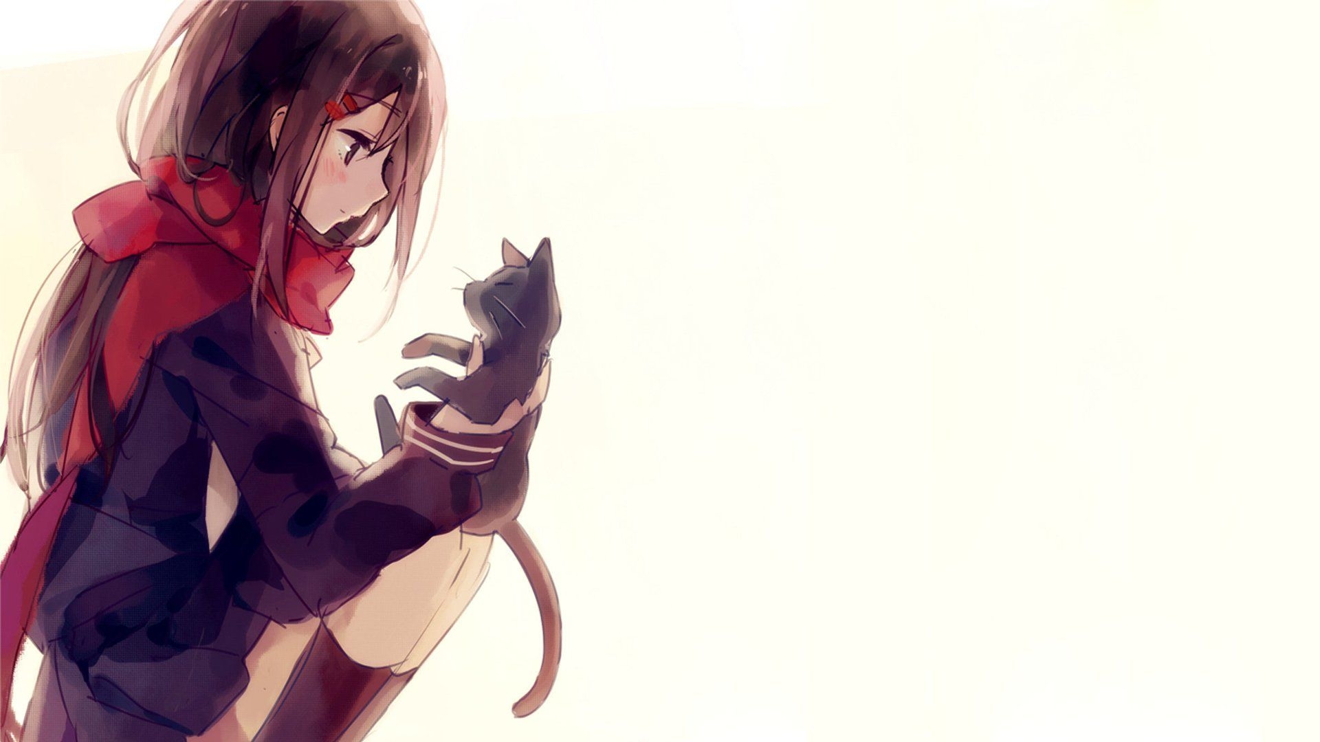 1920x1080 kagerou, Project, Anime, Series, Girl, Cute, Cat Wallpaper HD / Desktop and Mobile Background, Desktop