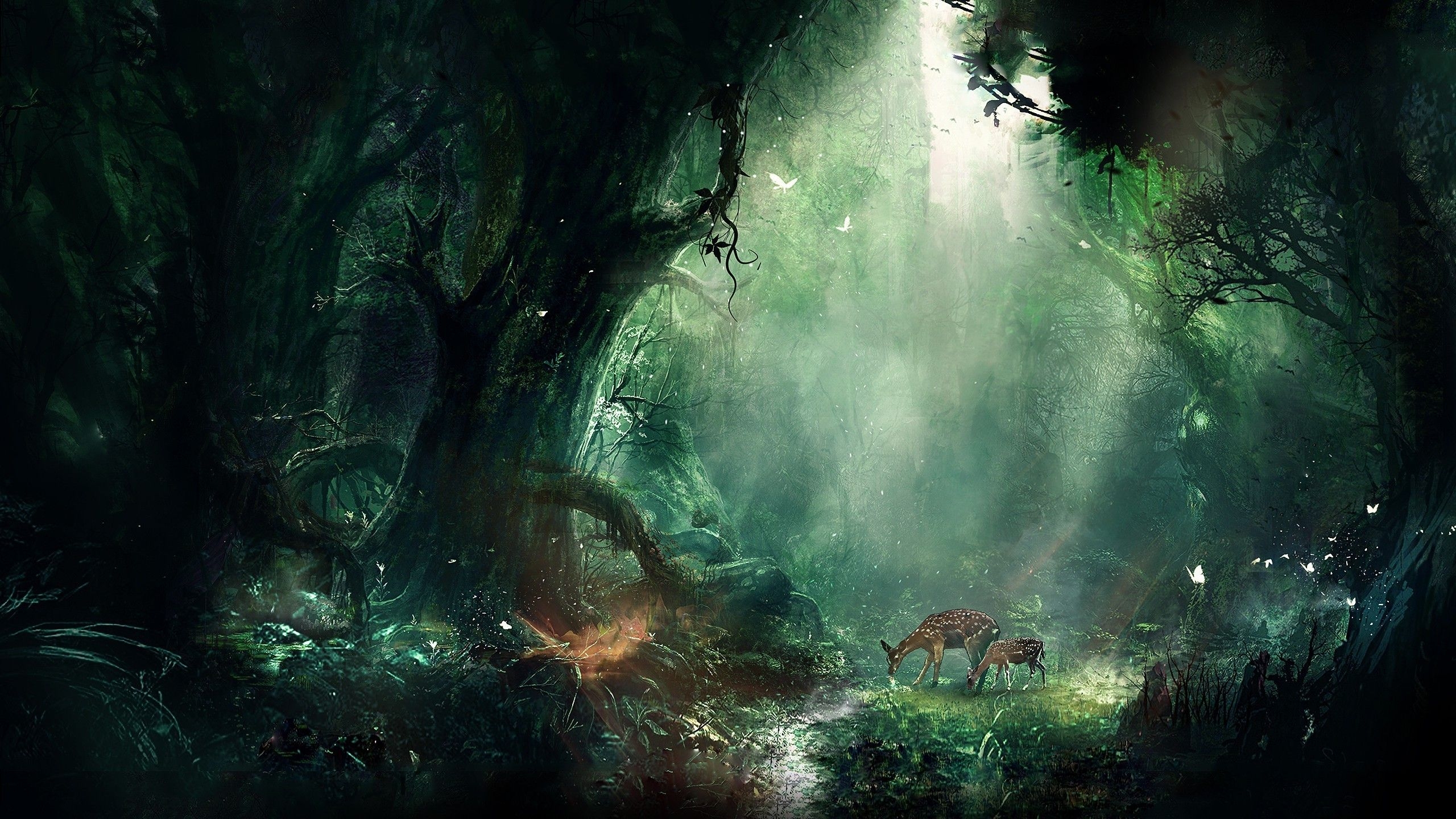 2560x1440 19++ Fantasy Nature Wallpaper 4k, Desktop