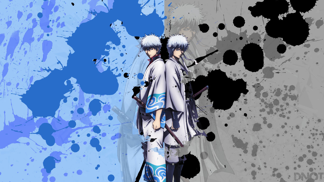 1370x770 Great Sakata Gintoki PC Wallpaper Wallpaper Themes, Desktop