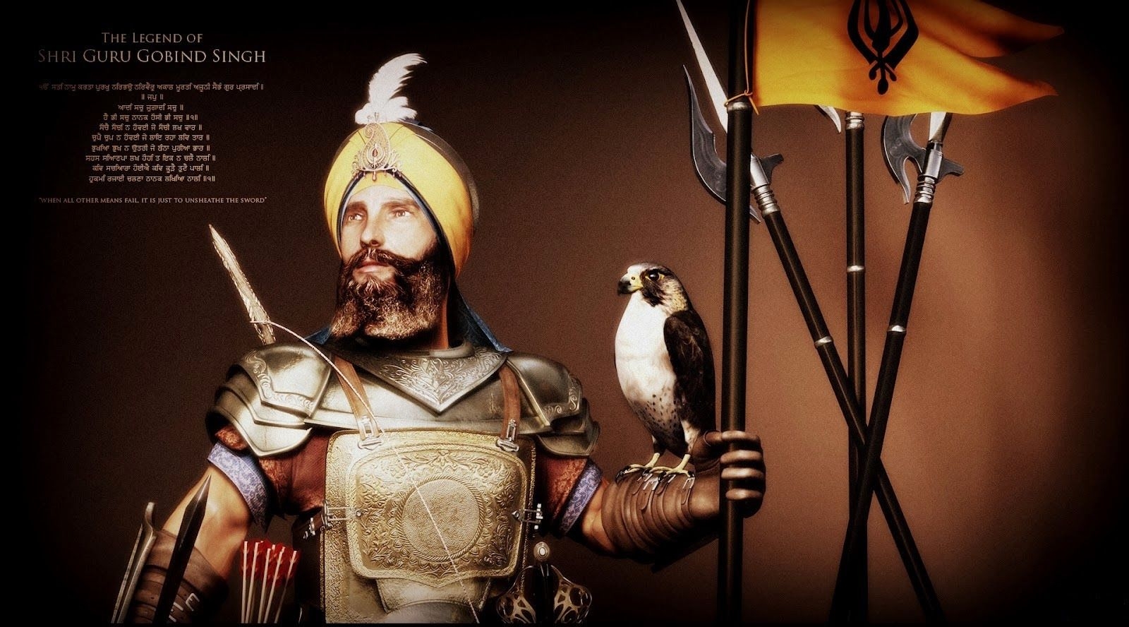 1600x890 Sikh Warrior Wallpaper 2014 HD Wallpaper And Gobind Singh HD HD Wallpaper, Desktop