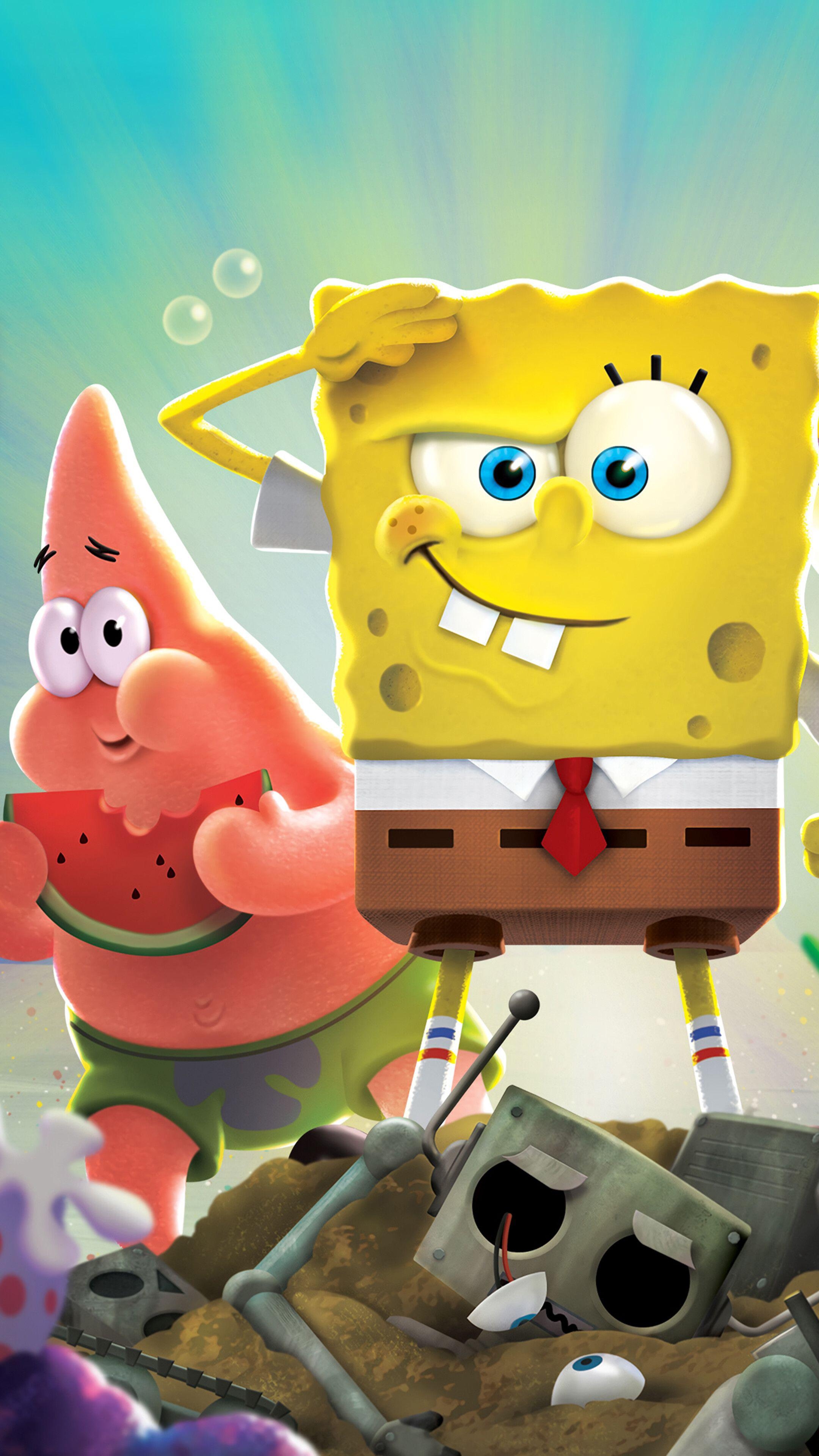 2160x3840 Spongebob Wallpaper, Phone