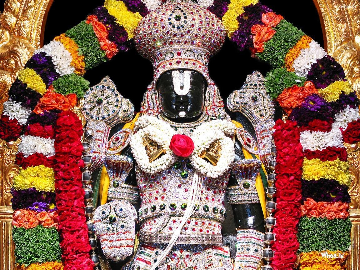 1160x870 Lord Tirupati Balaji Darshan HD Original Wallpaper, Desktop