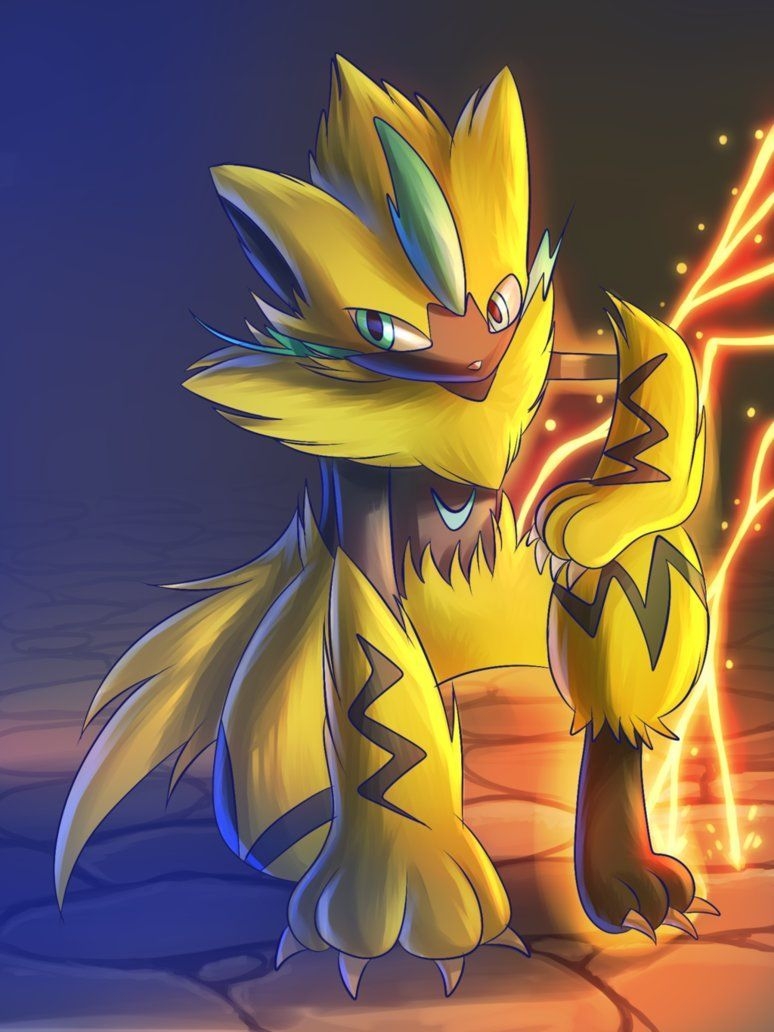 780x1040 Zeraora. Pokemon, Pokemon art, Pokemon fusion art, Phone