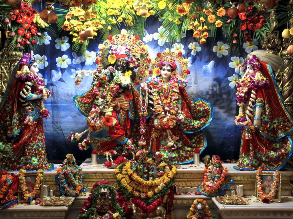 1030x770 Iskcon Krishna New Wallpaper For Desktop Hindu God Temple Radha Krishna HD Wallpaper, Desktop