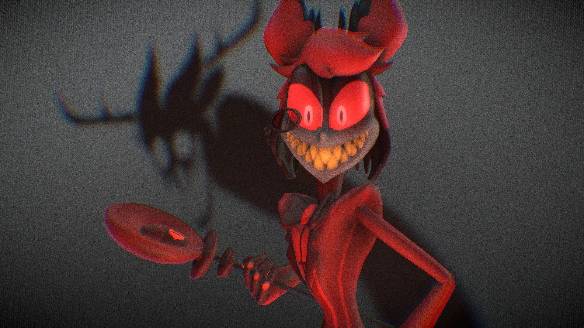 1920x1080 Alastor, the Radio Demon (Hazbin Hotel) model, Desktop