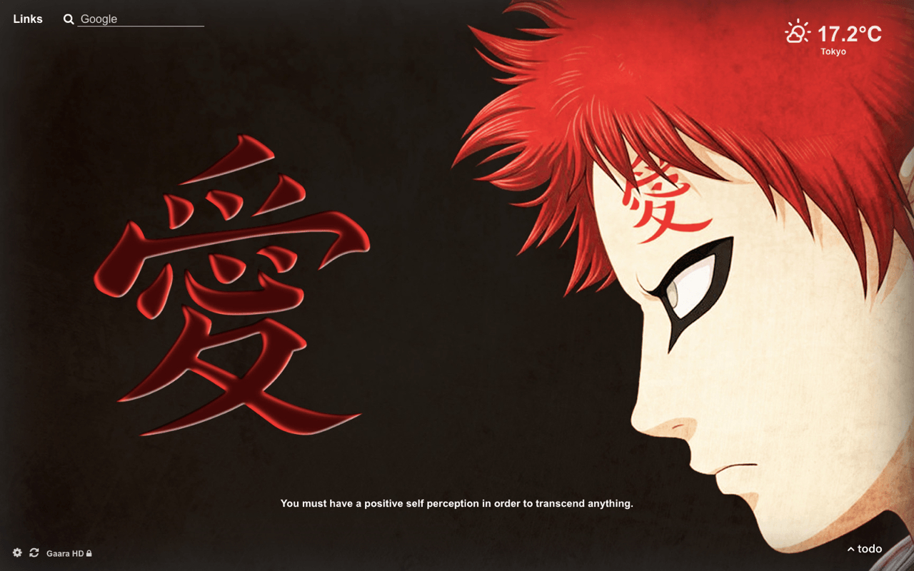 1280x800 Naruto HD Wallpaper New Tab Theme, Desktop