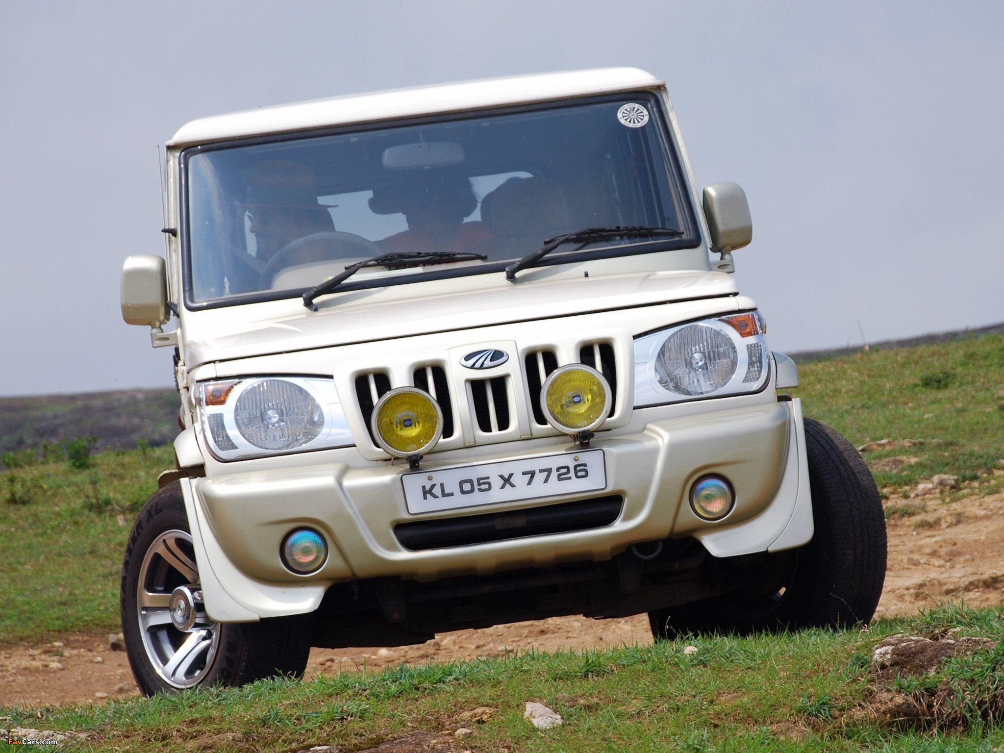 2050x1540 of Mahindra Bolero 2000–11, Desktop