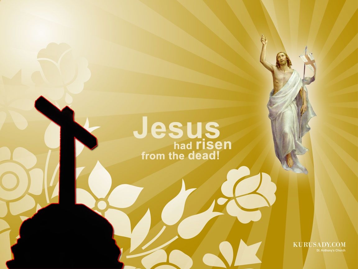 1160x870 Happy Easter Wallpaper With Jesus, Desktop