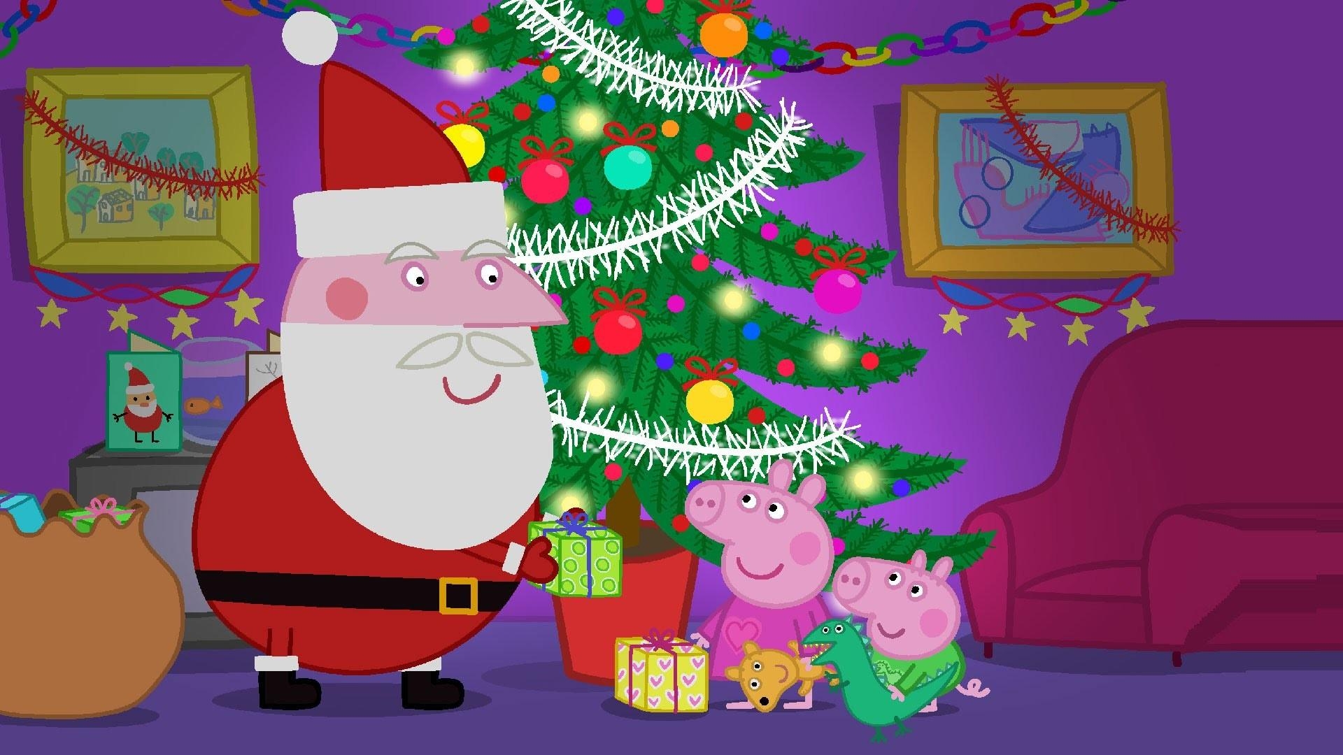 1920x1080 Christmas Pig Wallpaper, Desktop