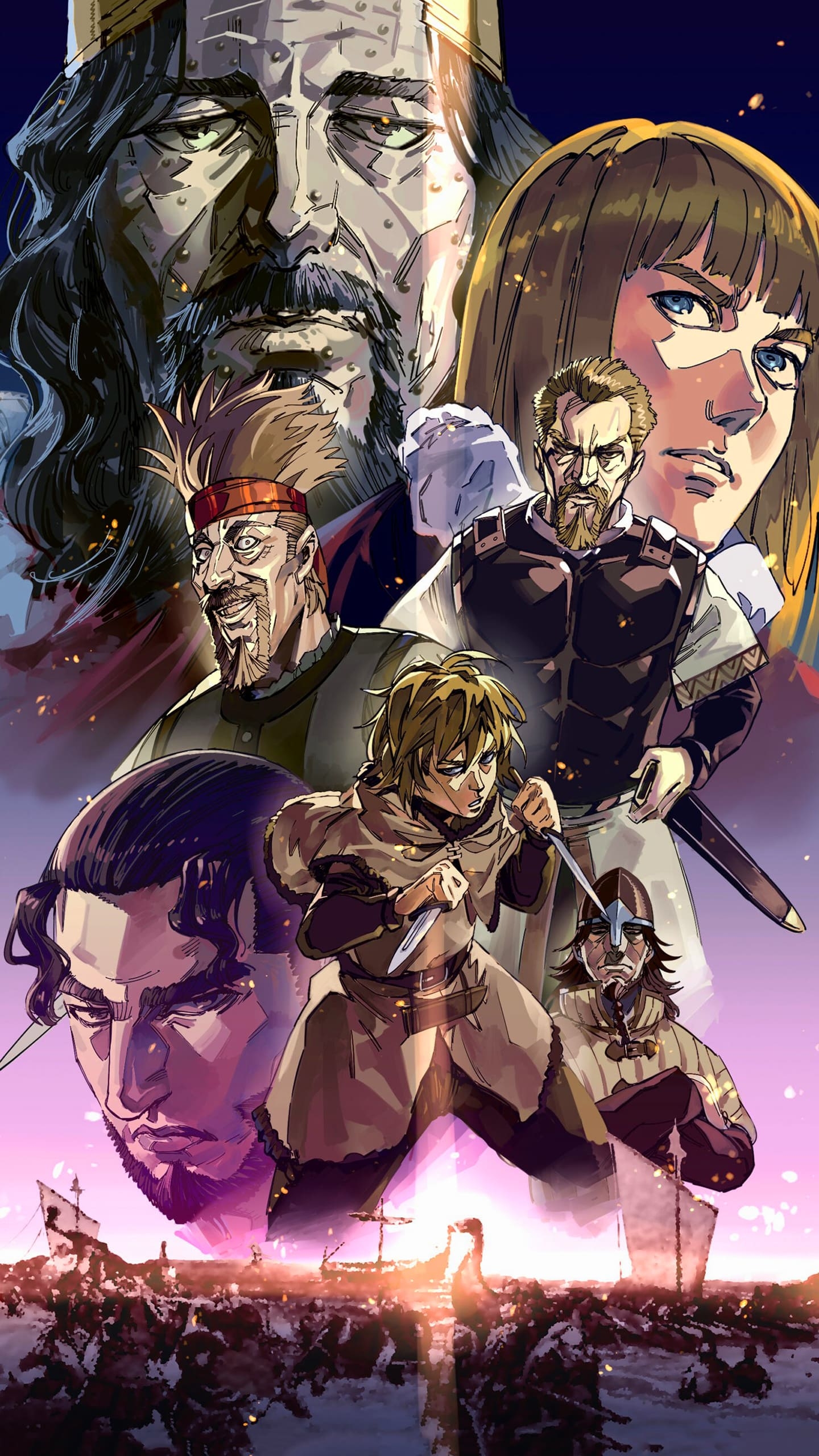 1440x2560 Vinland Saga Wallpaper, Phone