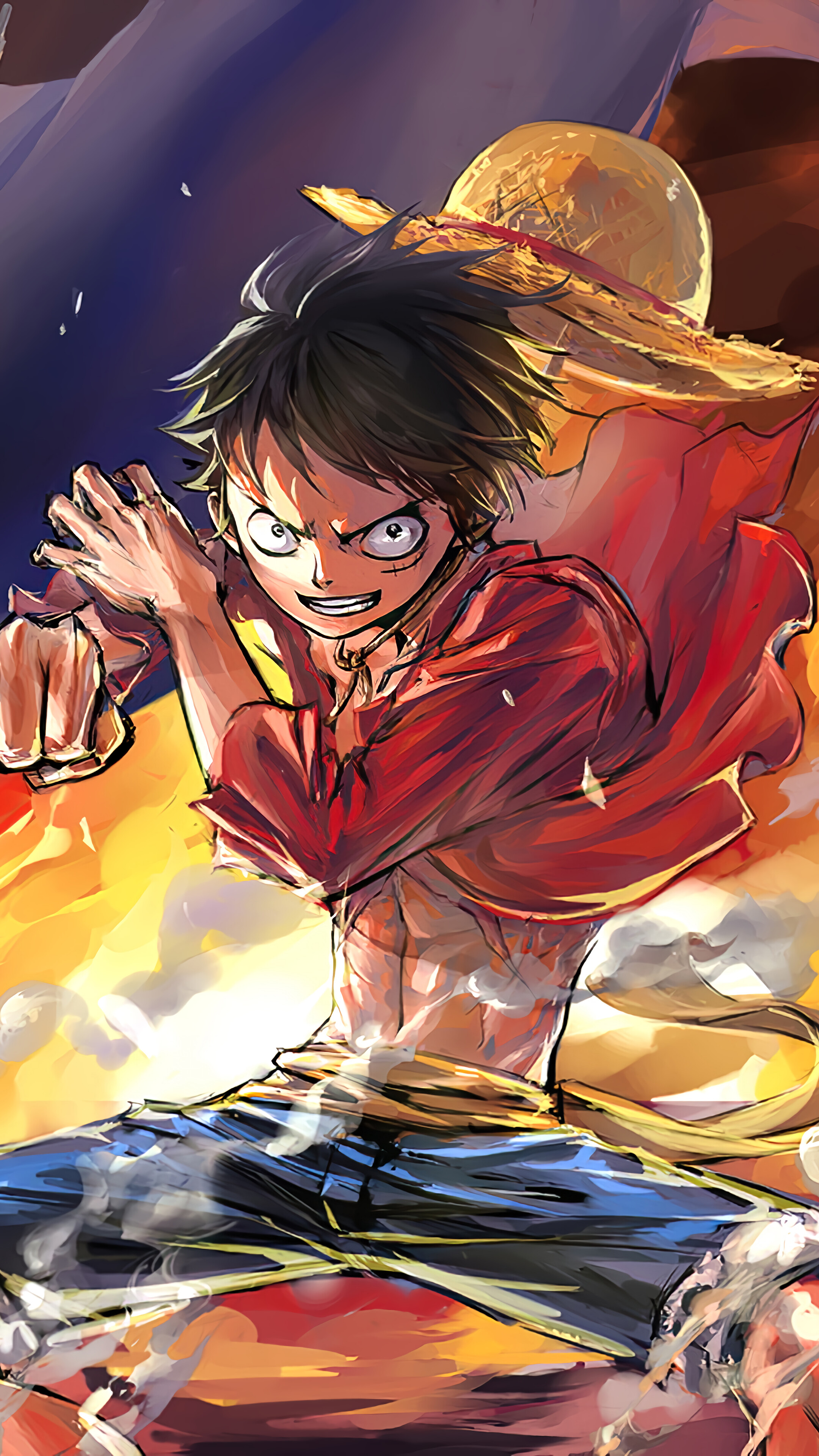 2160x3840 One Piece, Luffy, Ace, Sabo, 4k Gallery HD Wallpaper, Phone