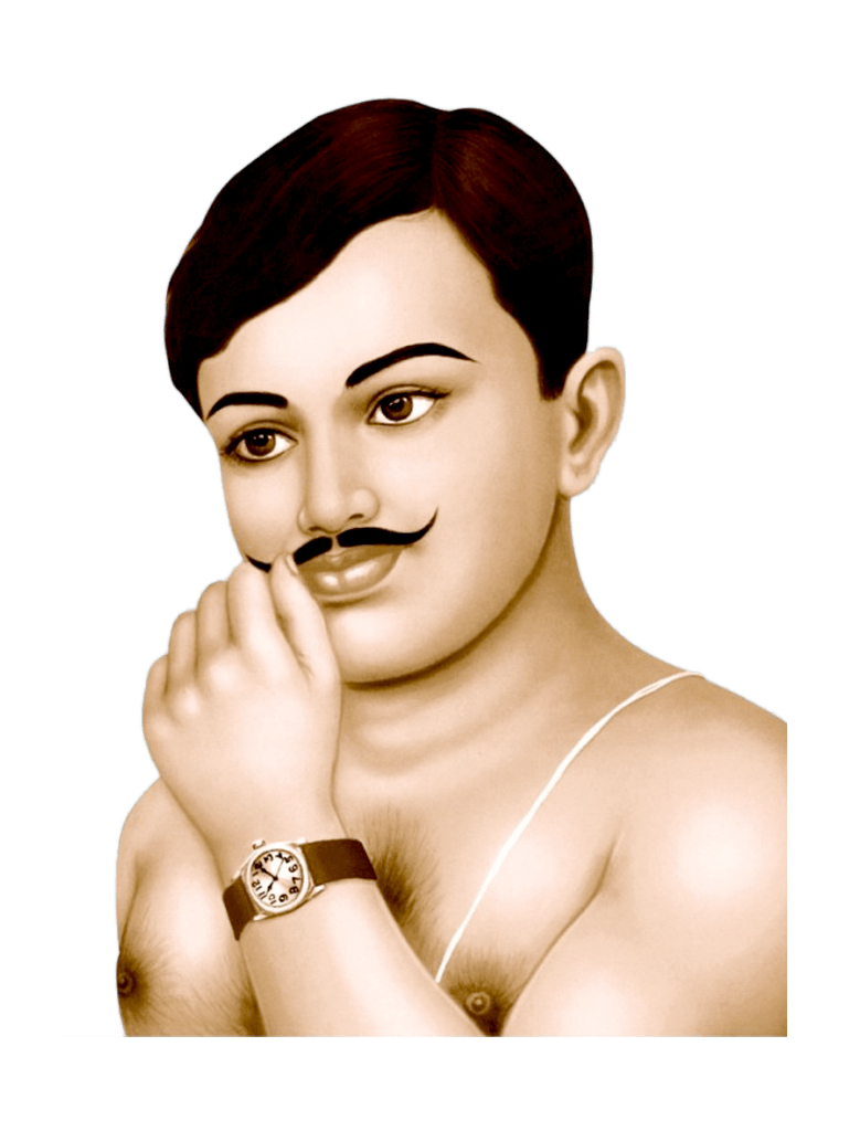 780x1030 Chandra Shekhar Azad PNG Transparent Image Free Download, Phone