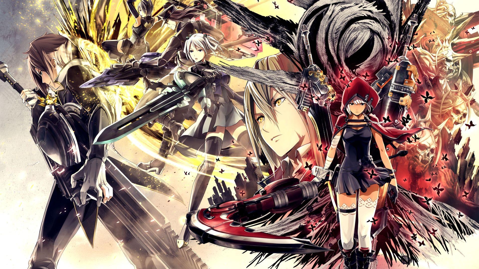 1920x1080 Characters from God Eater 2: Rage Burst. Wallpaper from God, Desktop