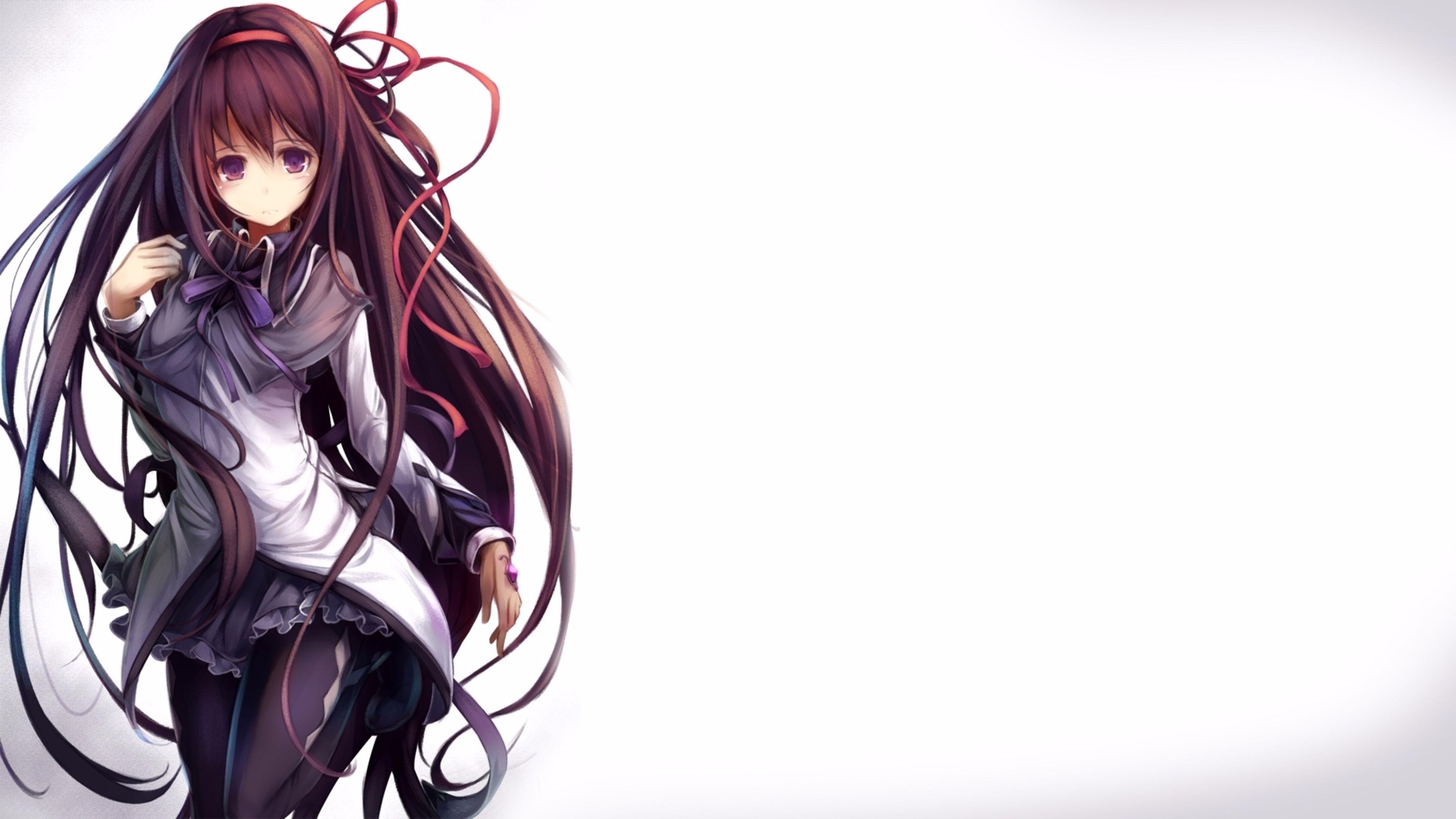 3840x2160 White 2016 4K Anime Wallpaper. Free 4K Wallpaper, Desktop