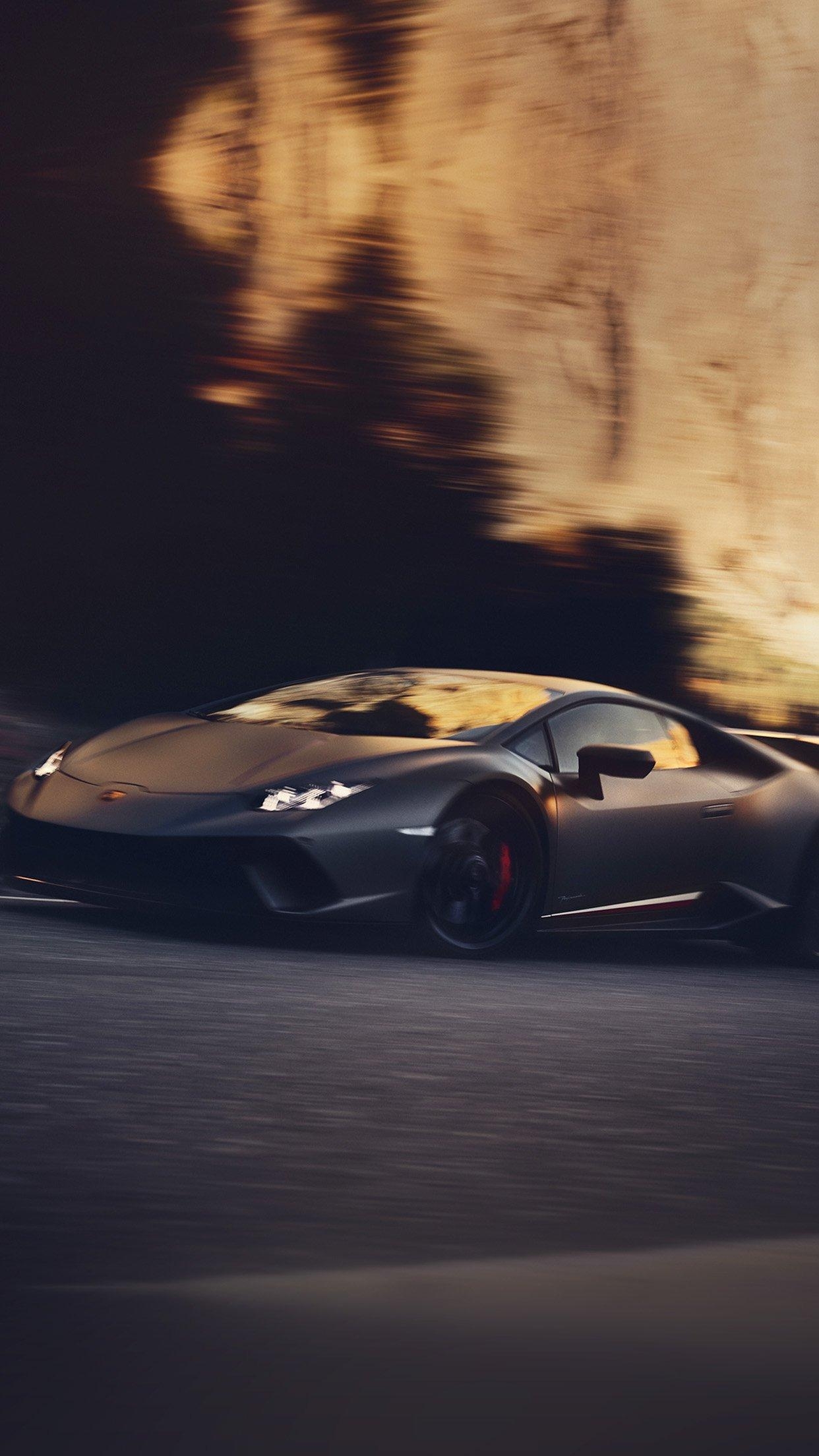 1250x2210 Bh32 Car Lamborghini Sports Road Race Art Wallpaper, Phone