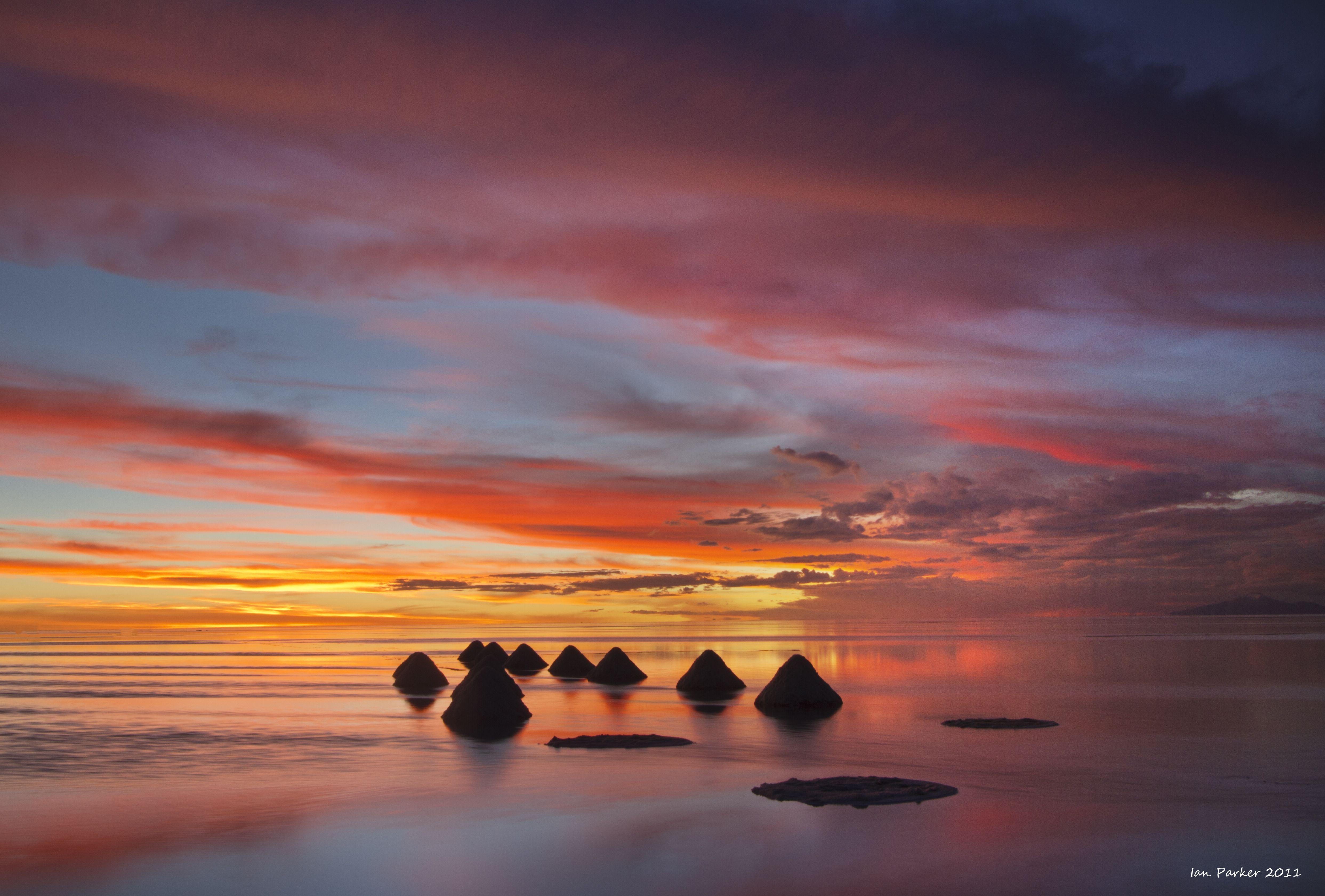 4980x3370 Picture Salar de Uyuni (Bolivia) Nature Sunrises and, Desktop