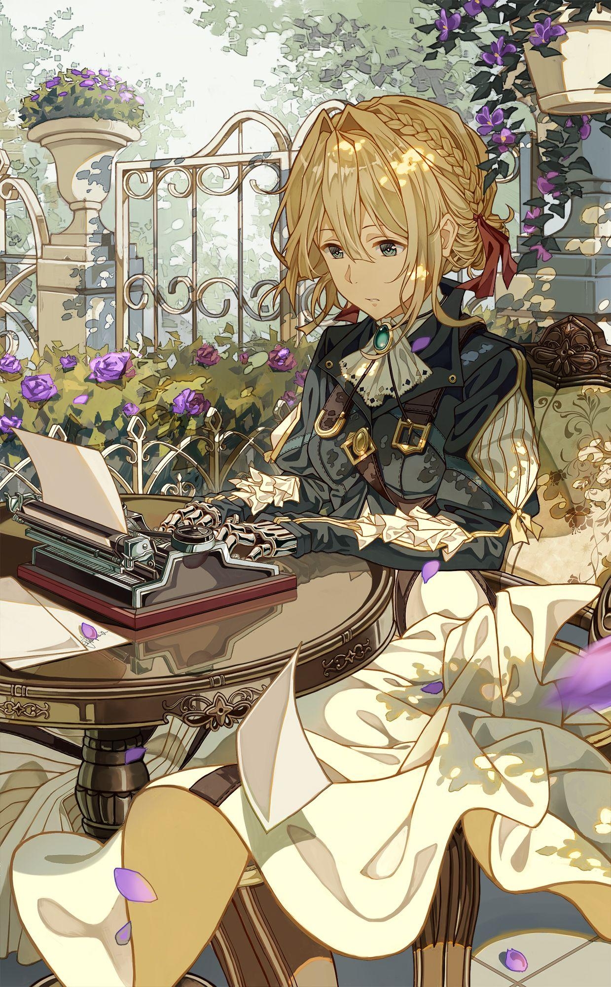 1240x2000 Violet Evergarden Anime Image Board, Phone