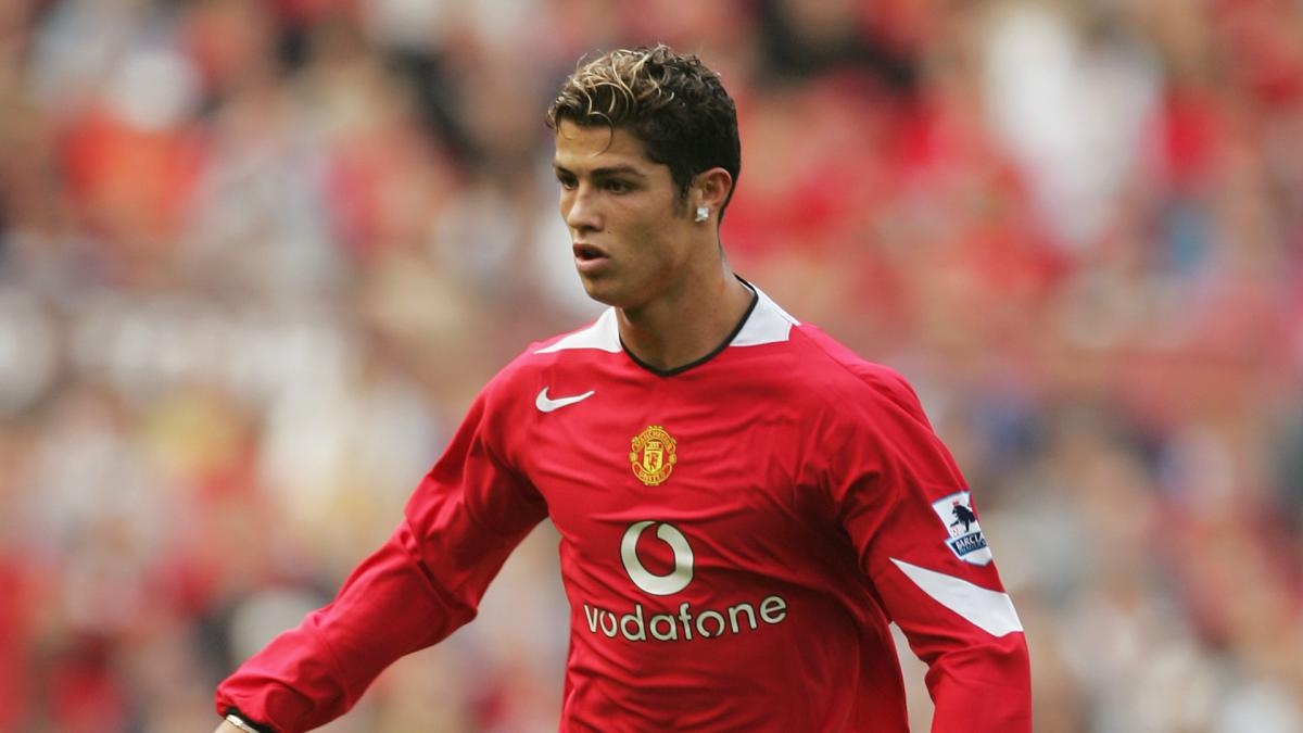 1200x680 Young Cristiano Ronaldo Man United Wallpaper, Desktop