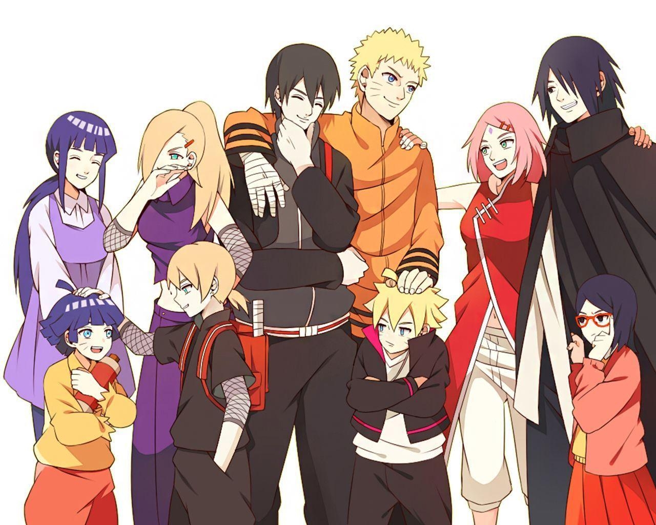 1280x1030 Family of Naruto, Sasuke and Sai Wallpaper, Desktop