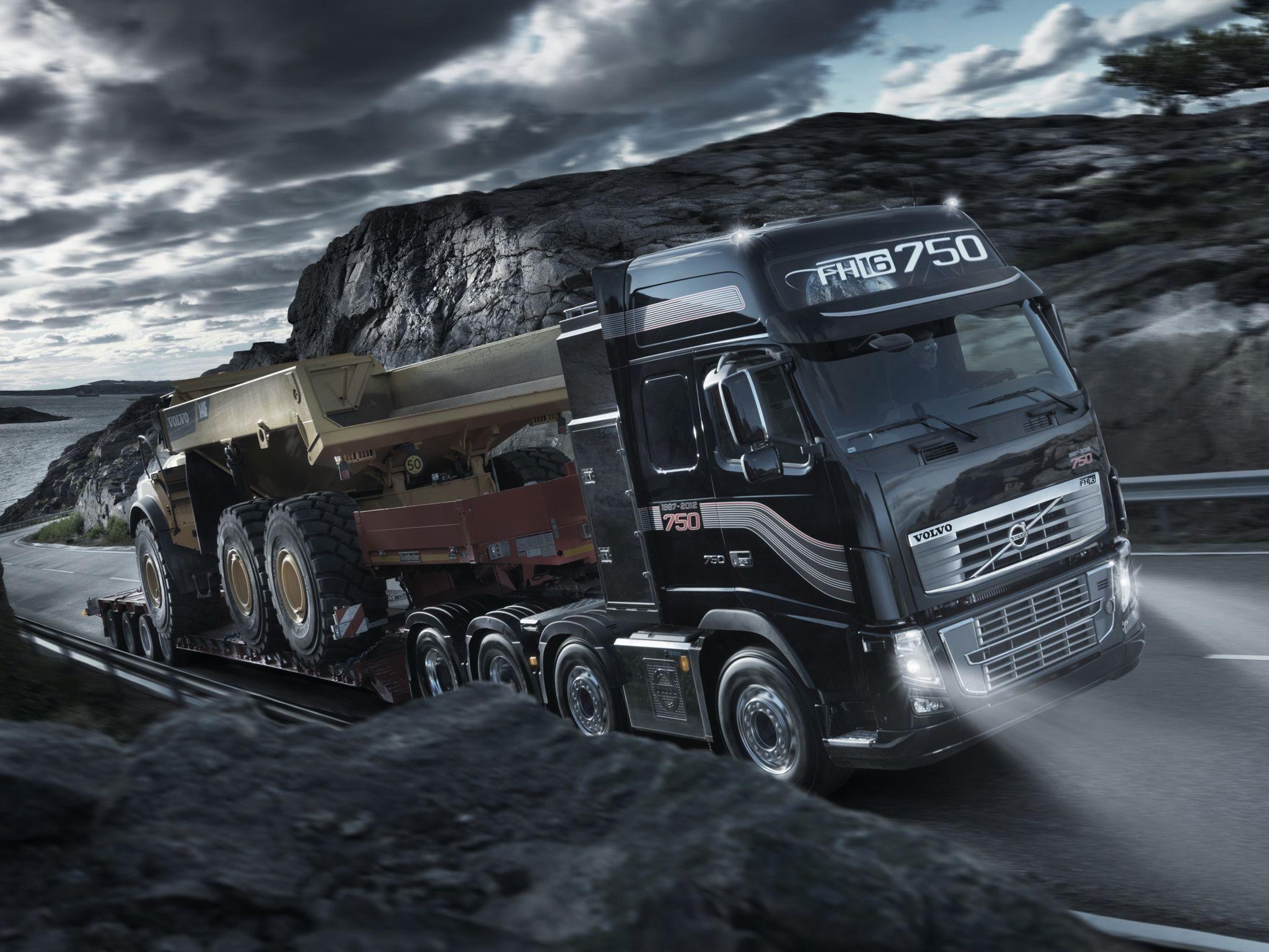 2050x1540 Volvo FH16 750 8x4 tractor semi rig f wallpaperx1536, Desktop