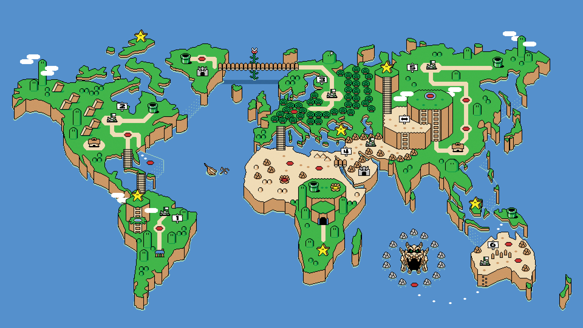 1920x1080 Free Super Mario Wallpaper Download, Desktop