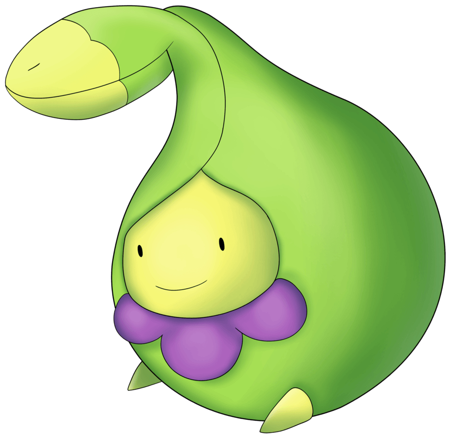 920x880 Shiny Budew Sitting By Roflmao The Clown, Desktop