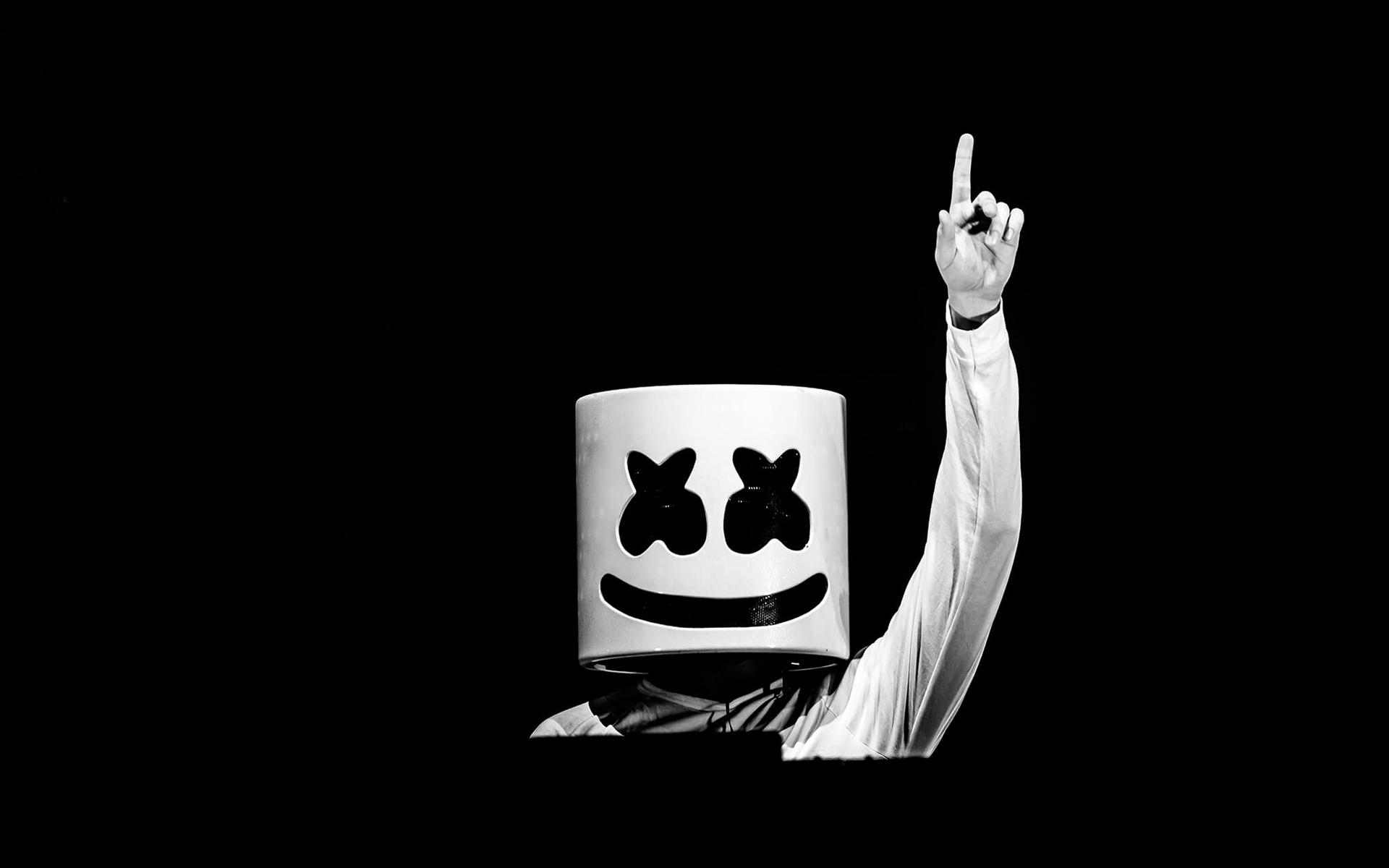 1920x1200 Download wallpaper darkness, Marshmello, DJ, progressive house, Desktop