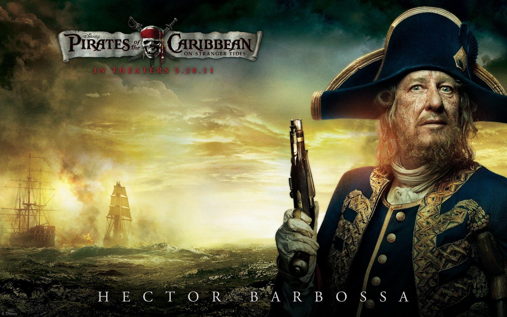 1920x1200 Geoffrey Rush in Pirates Of The Caribbean 4 Wallpaper, Desktop