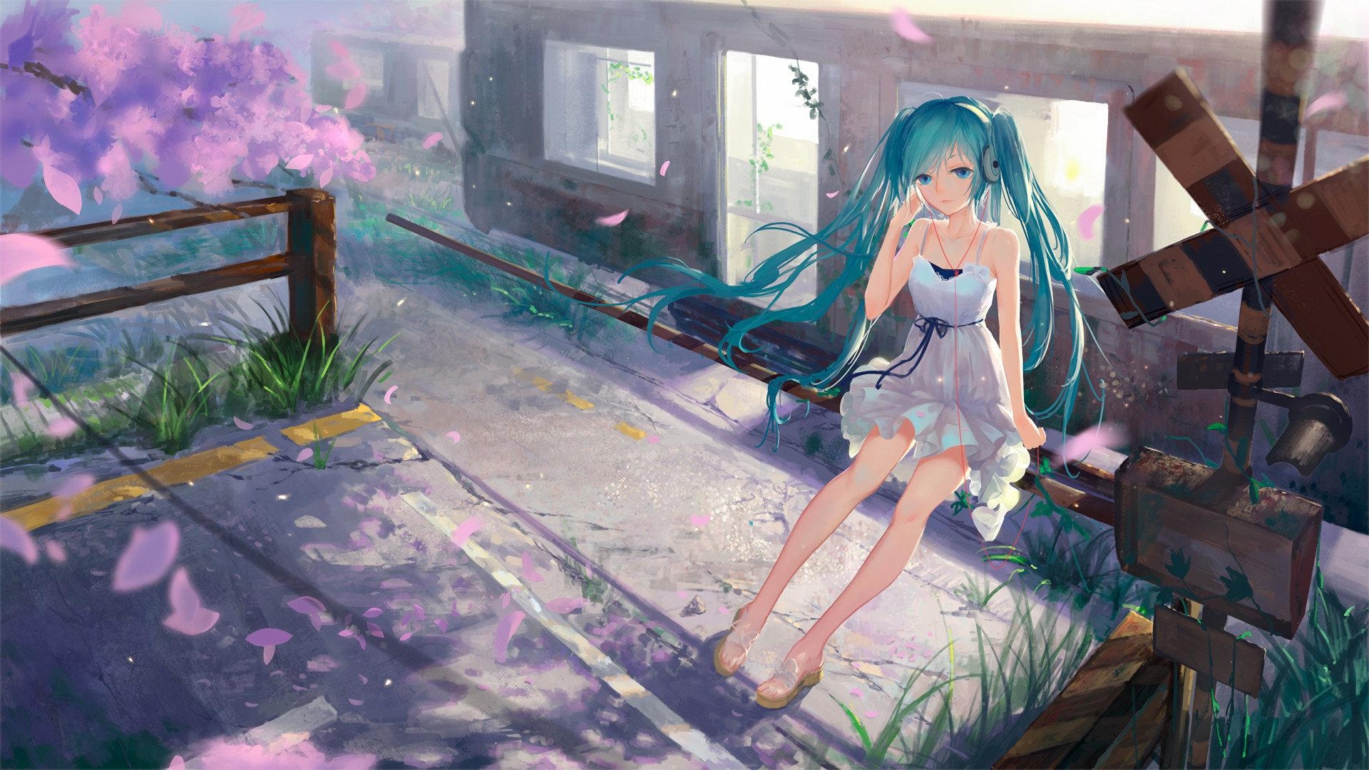 1920x1080 Hatsune Miku wallpaper  Full HD (1080p) desktop background, Desktop