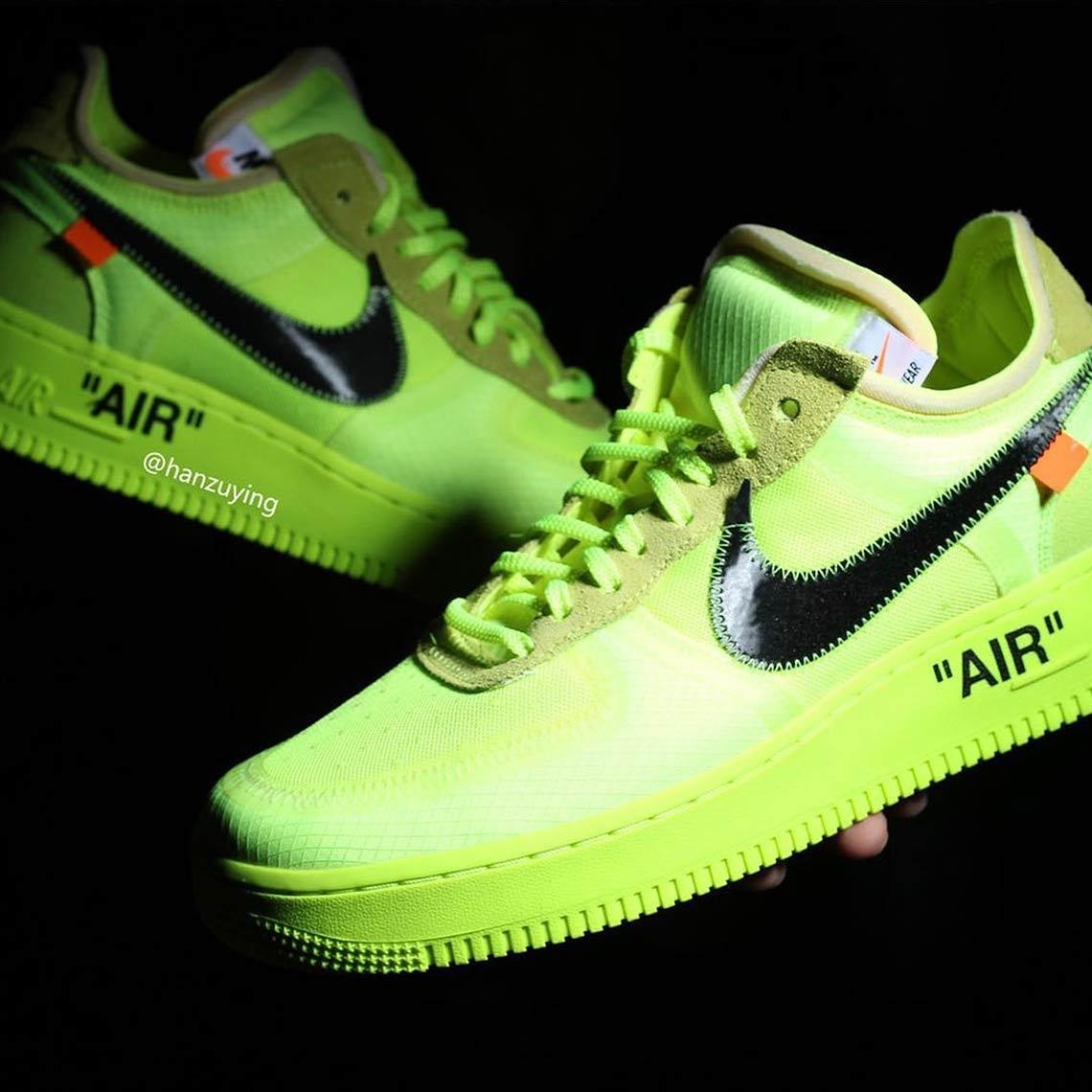 1140x1140 Off White Nike Air Force Wallpaper, Phone