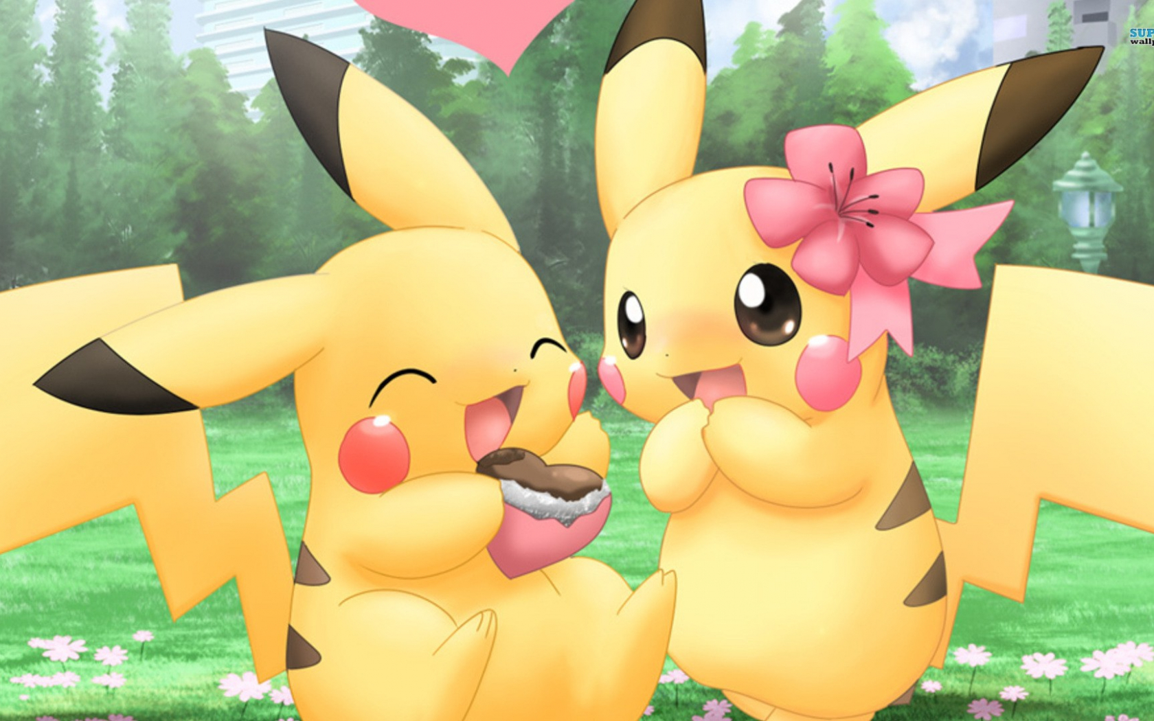 1680x1050 Free download Pikachu Pokemon Cute Couples HD Wallpaper of Cartoon hdwallpaper2013 [1920x1080] for your Desktop, Mobile & Tablet. Explore Cute Cartoon Wallpaper for Desktop. Cute HD Wallpaper for Desktop, Desktop