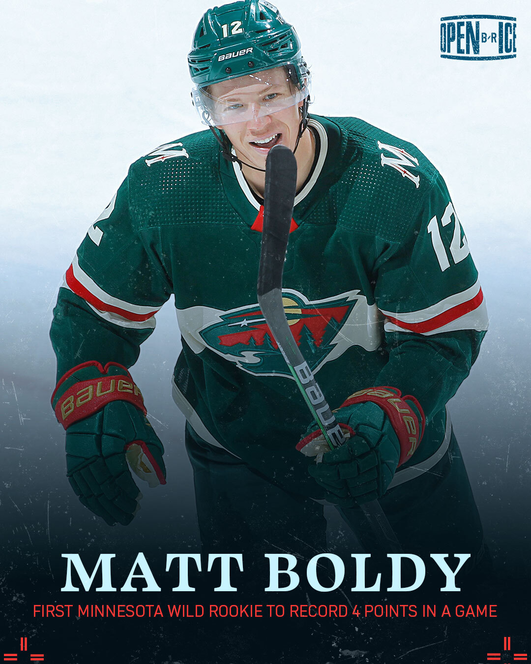 1080x1350 B R Open Ice Career Hat Trick? First Rookie To Have A 4 Point Game? Have Yourself A Night, Matt Boldy, Phone